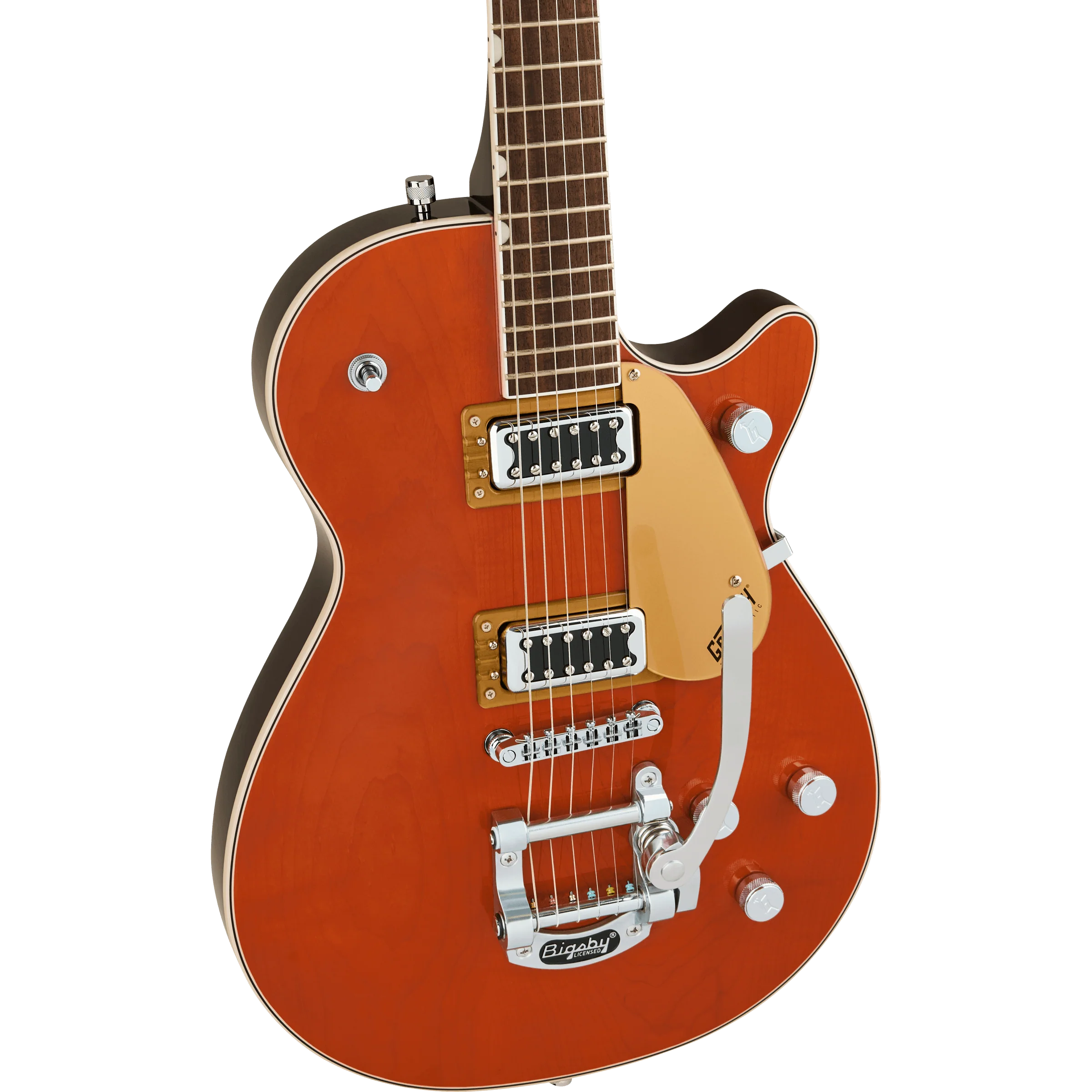 Gretsch - G5230T Electromatic® Jet™ FT Single-Cut with Bigsby® - Laurel Fingerboard - Orange Stain - 250-7210-512 - Image 3