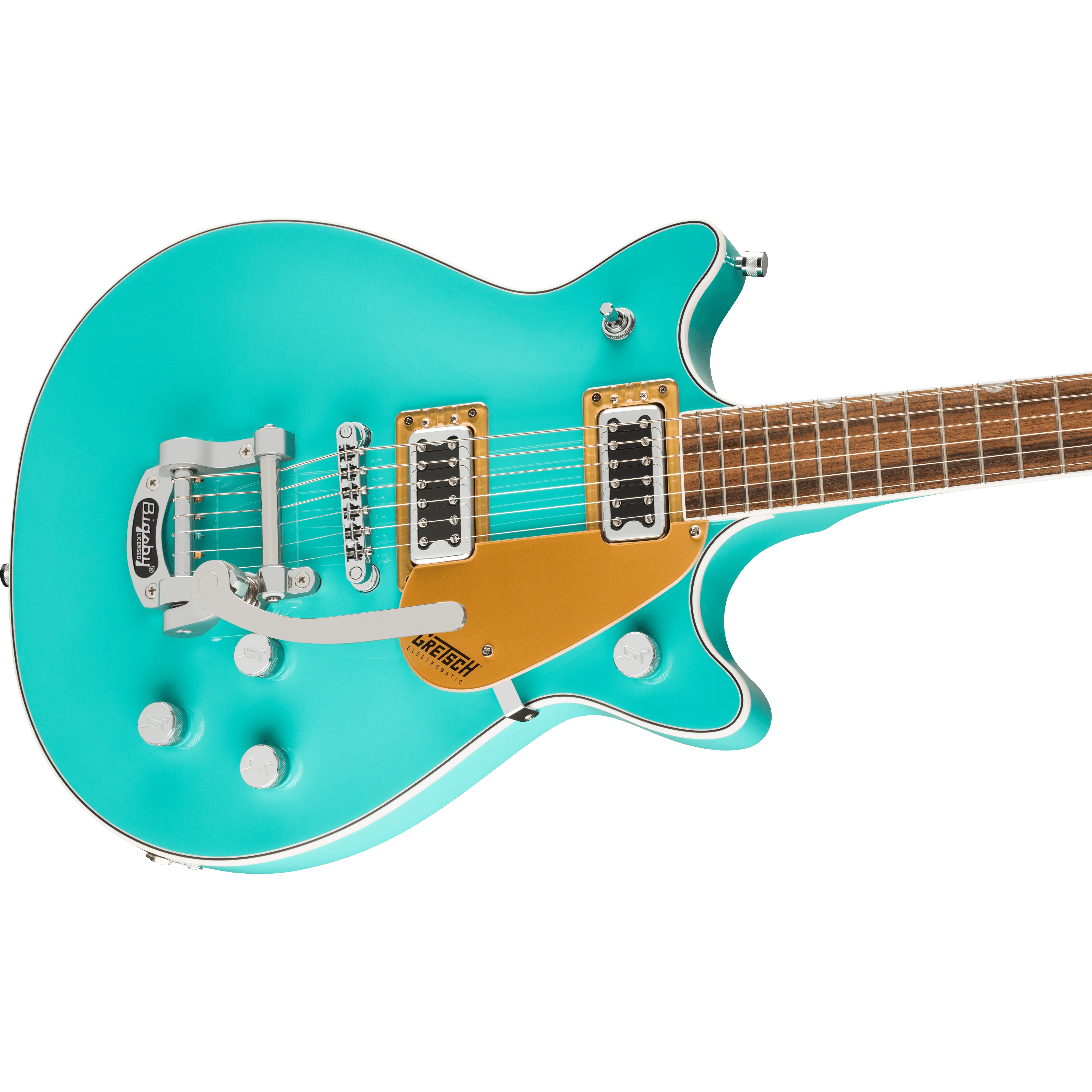 Gretsch - G5232T Electromatic® Double Jet™ FT with Bigsby® - Laurel Fingerboard - Caicos Green - 250-8210-585 - Image 4