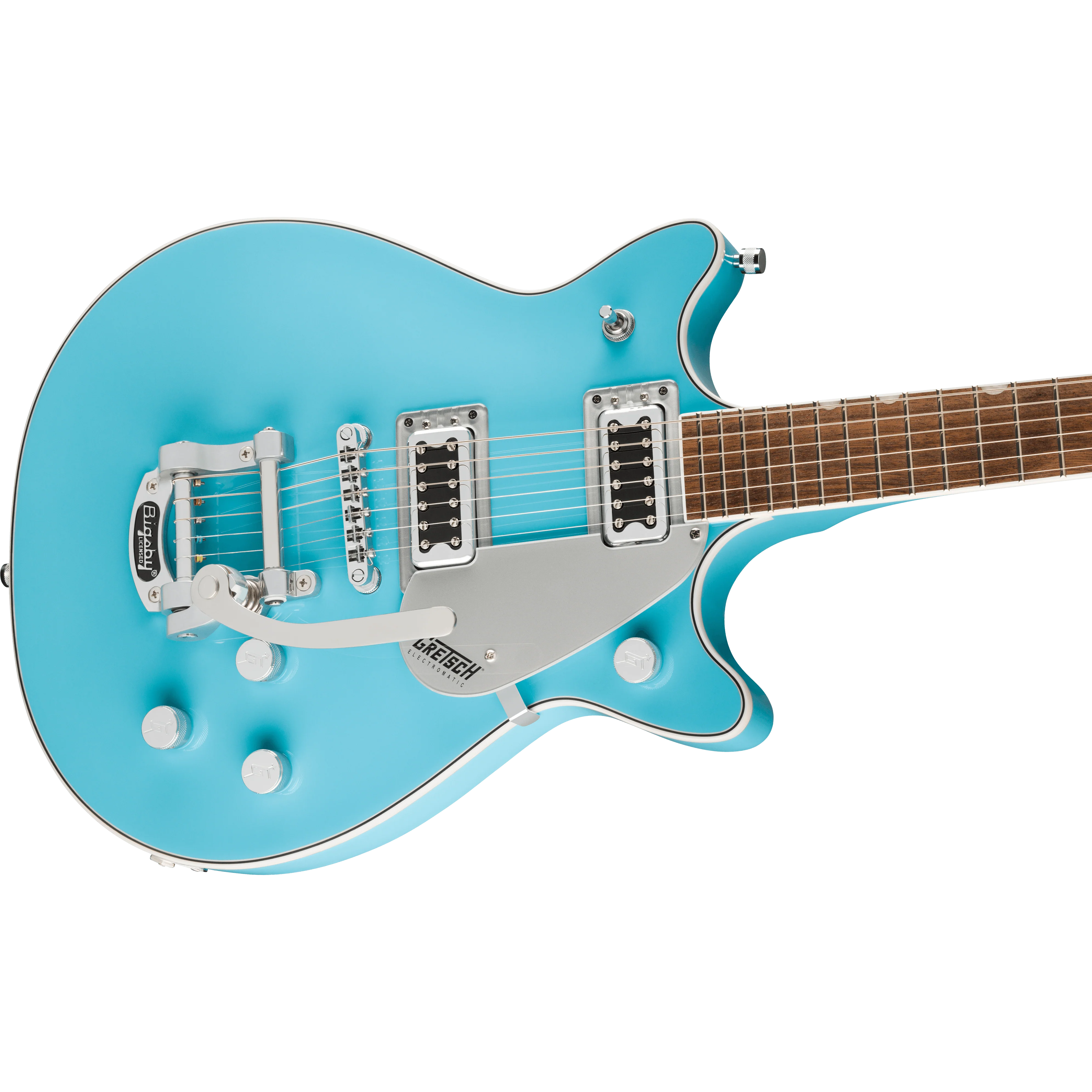 Gretsch - G5232T Electromatic® Double Jet™ FT with Bigsby® - Laurel Fingerboard - Kailani Blue - 250-8210-597 - Image 4