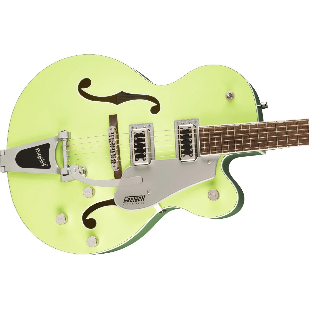 Gretsch - G5420T Electromatic® Classic Hollow Body Single-Cut with Bigsby® - Laurel Fingerboard - Two-Tone Anniversary Green - 250-6115-571 - Image 3