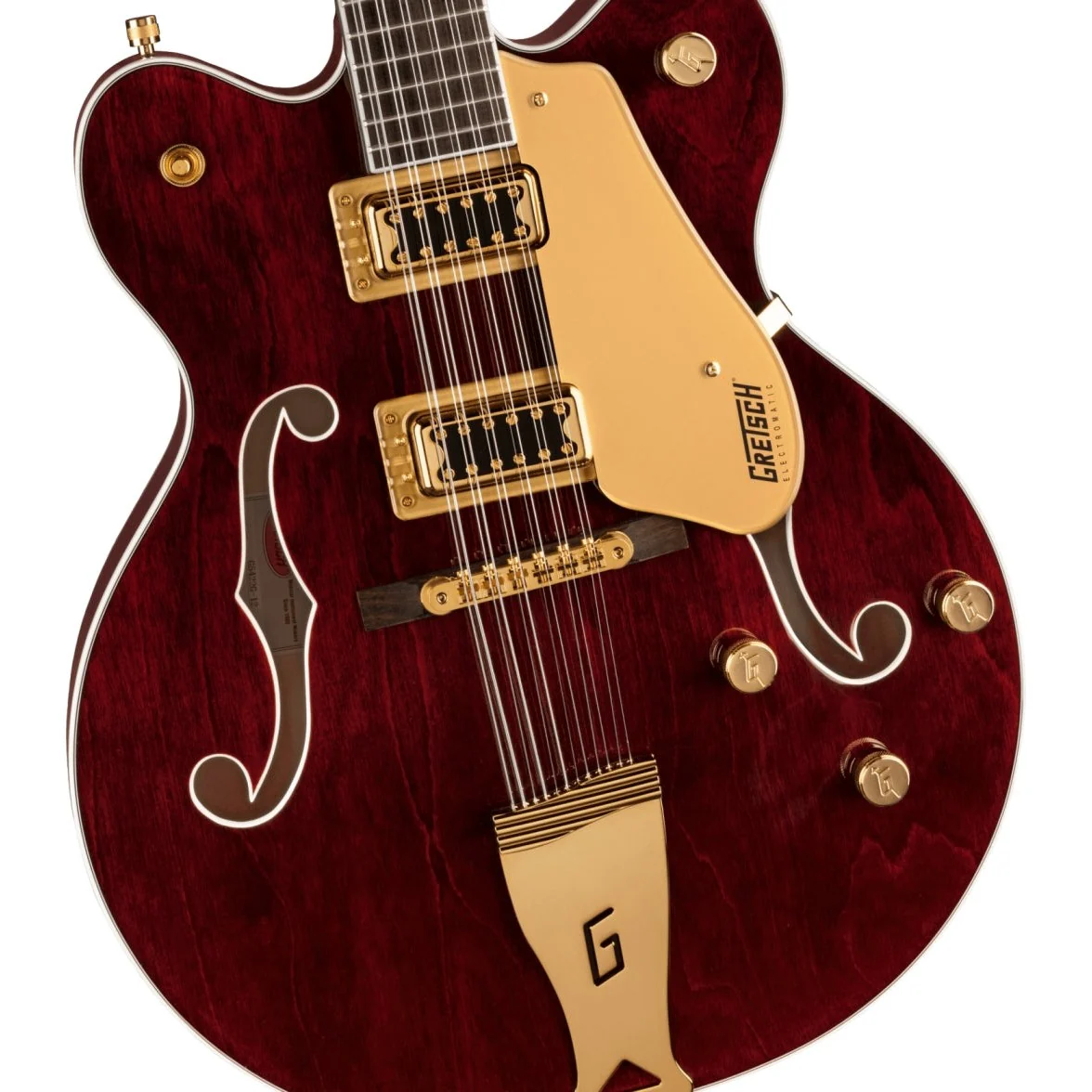 Gretsch - G5422G-12 Electromatic® Classic Hollow Body Double-Cut 12-String with Gold Hardware - Laurel Fingerboard - Walnut Stain 251-6319-517 - Image 4