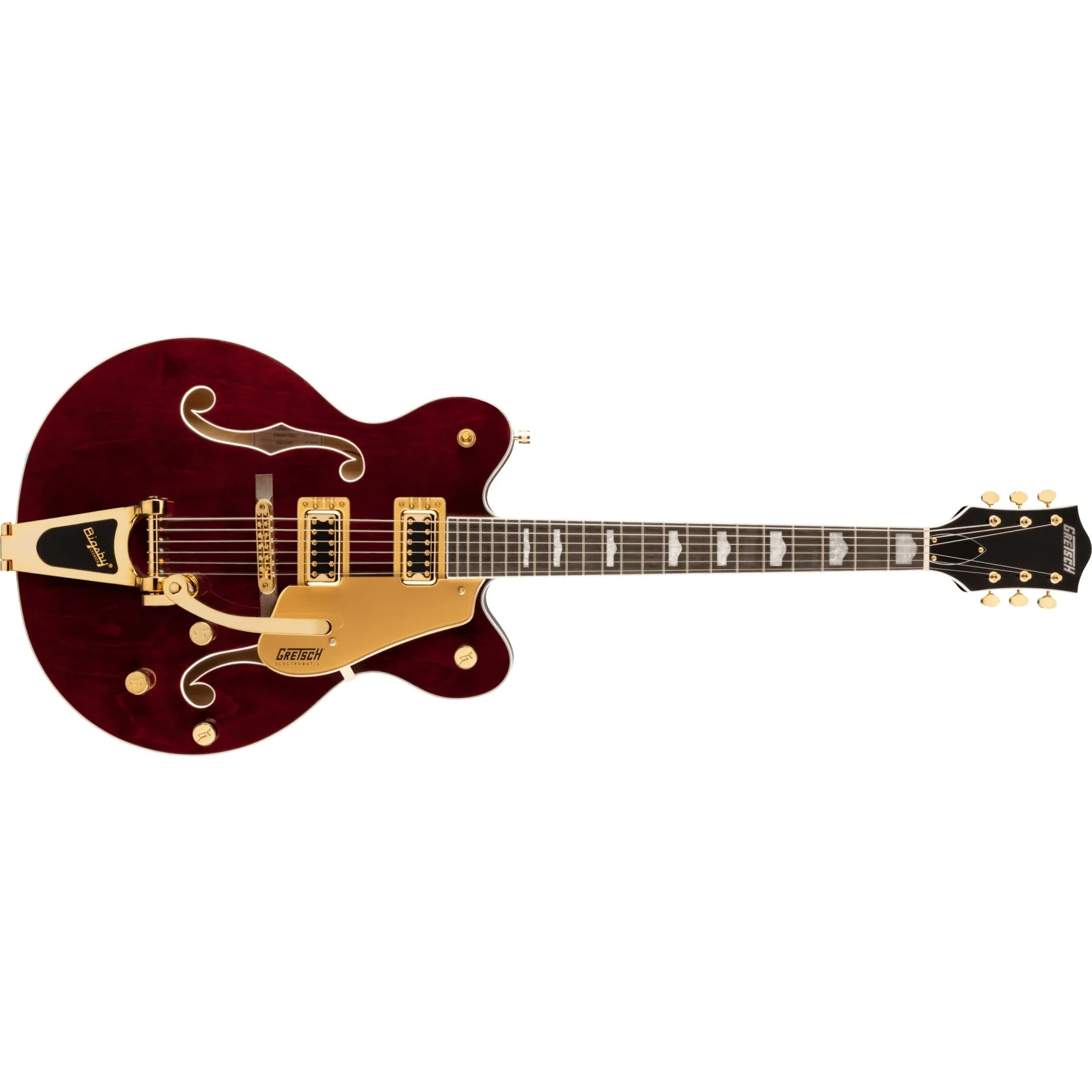 Gretsch - G5422TG Electromatic® Classic Hollow Body Double-Cut with Bigsby® and Gold Hardware - Laurel Fingerboard - Walnut Stain 250-6217-517
