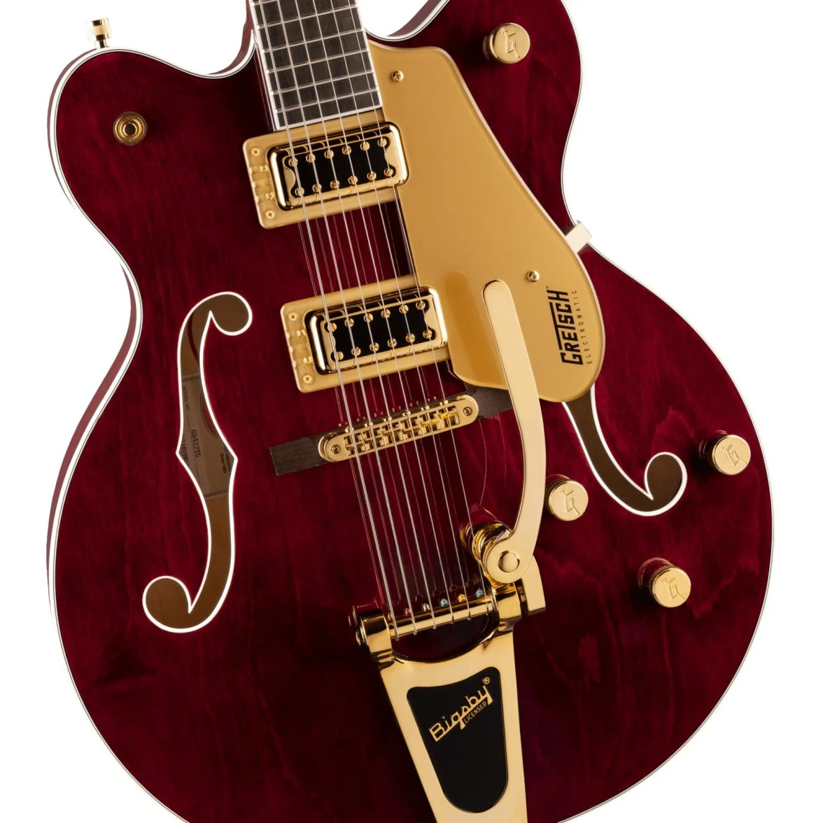 Gretsch - G5422TG Electromatic® Classic Hollow Body Double-Cut with Bigsby® and Gold Hardware - Laurel Fingerboard - Walnut Stain 250-6217-517 - Image 3