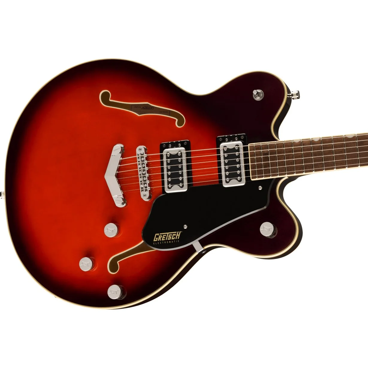 Gretsch - G5622 Electromatic® Center Block Double-Cut with V-Stoptail - Laurel Fingerboard - Claret Burst - 250-8300-561 - Image 3