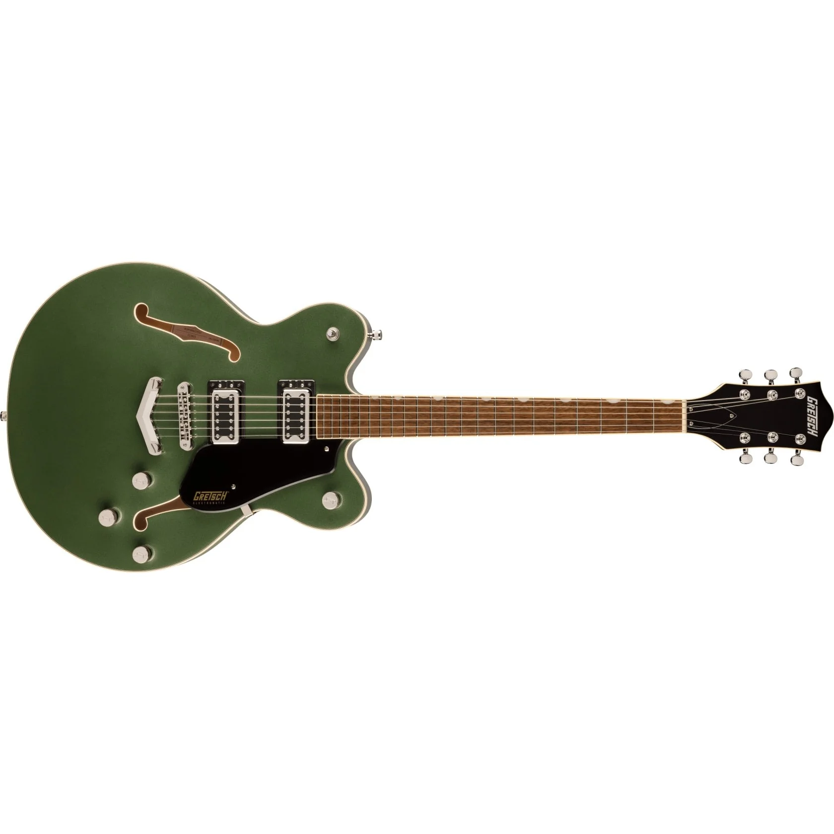 Gretsch - G5622 Electromatic® Center Block Double-Cut with V-Stoptail - Laurel Fingerboard - Olive Metallic - 250-8300-598 - Image 2