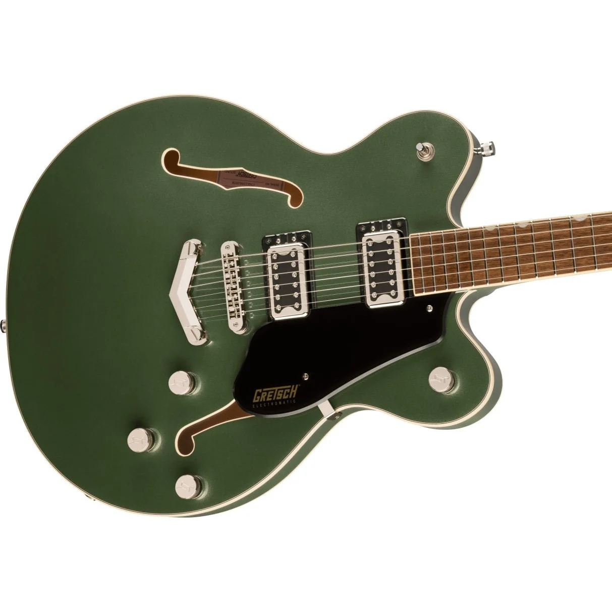 Gretsch - G5622 Electromatic® Center Block Double-Cut with V-Stoptail - Laurel Fingerboard - Olive Metallic - 250-8300-598 - Image 4