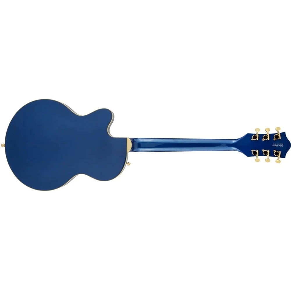 Gretsch - G5655TG Electromatic® Center Block Jr. Single-Cut with Bigsby® and Gold Hardware - Laurel Fingerboard - Azure Metallic - 2509700551 - Image 2
