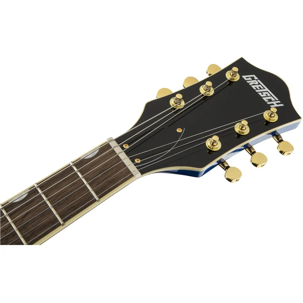 Gretsch - G5655TG Electromatic® Center Block Jr. Single-Cut with Bigsby® and Gold Hardware - Laurel Fingerboard - Azure Metallic - 2509700551 - Image 4