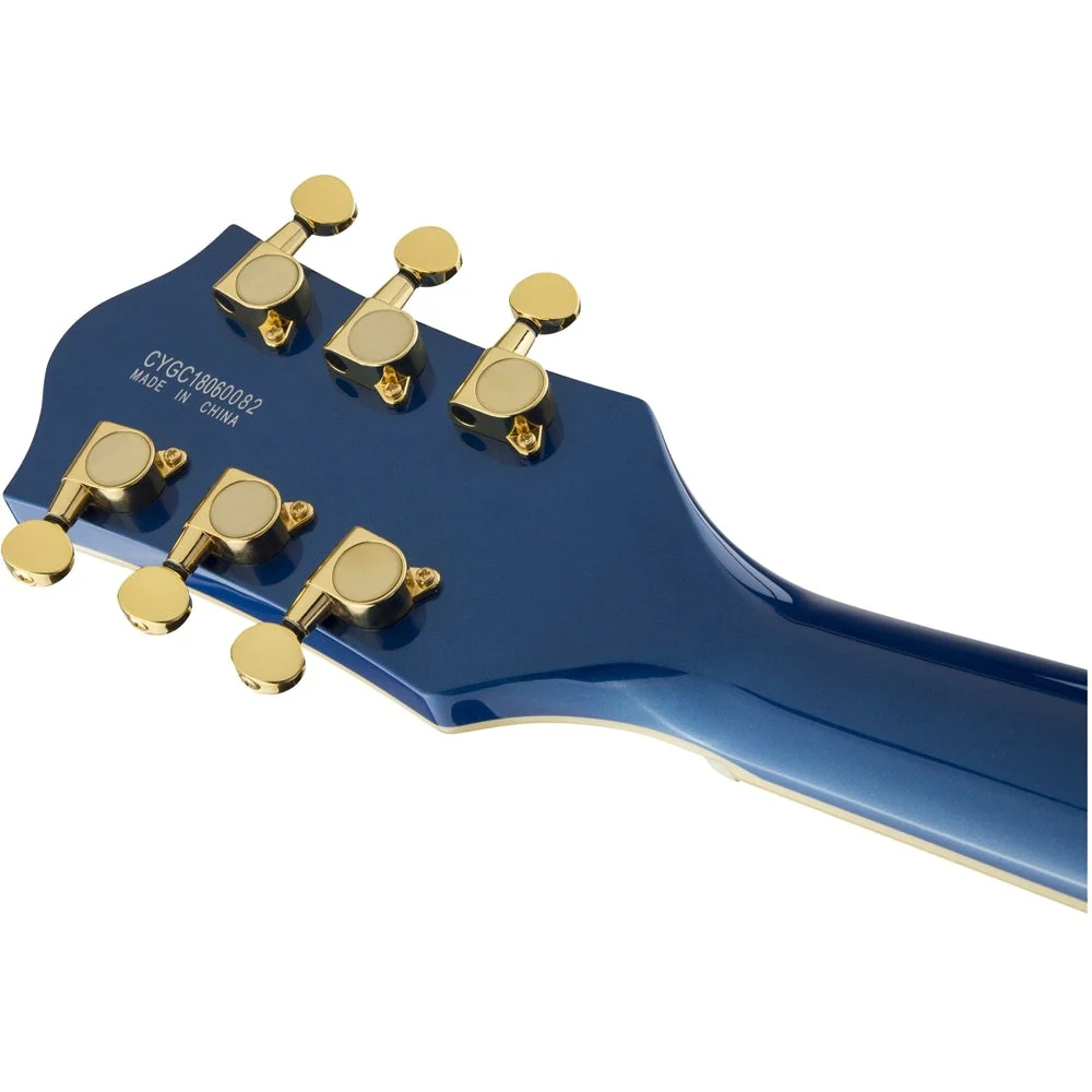 Gretsch - G5655TG Electromatic® Center Block Jr. Single-Cut with Bigsby® and Gold Hardware - Laurel Fingerboard - Azure Metallic - 2509700551 - Image 5