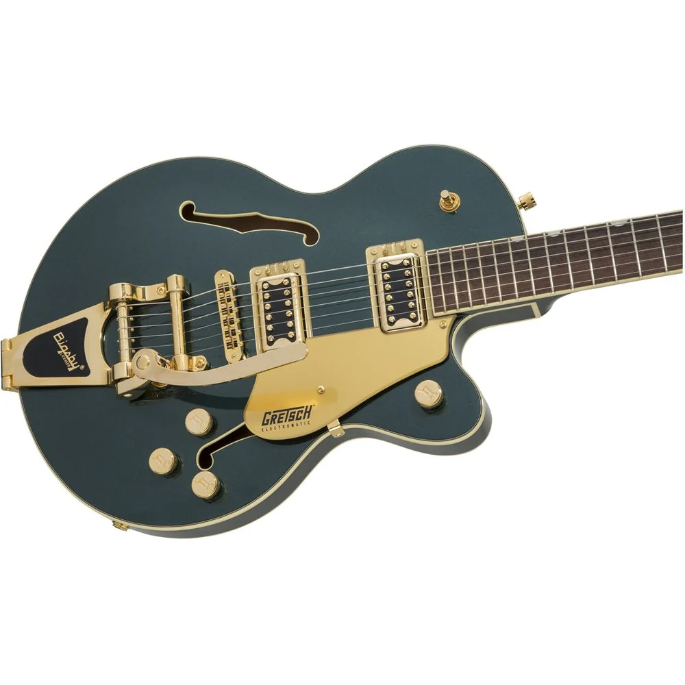 Gretsch - G5655TG Electromatic® Center Block Jr. Single-Cut with Bigsby® and Gold Hardware  - Laurel Fingerboard - Cadillac Green - 2509700546 - Image 3