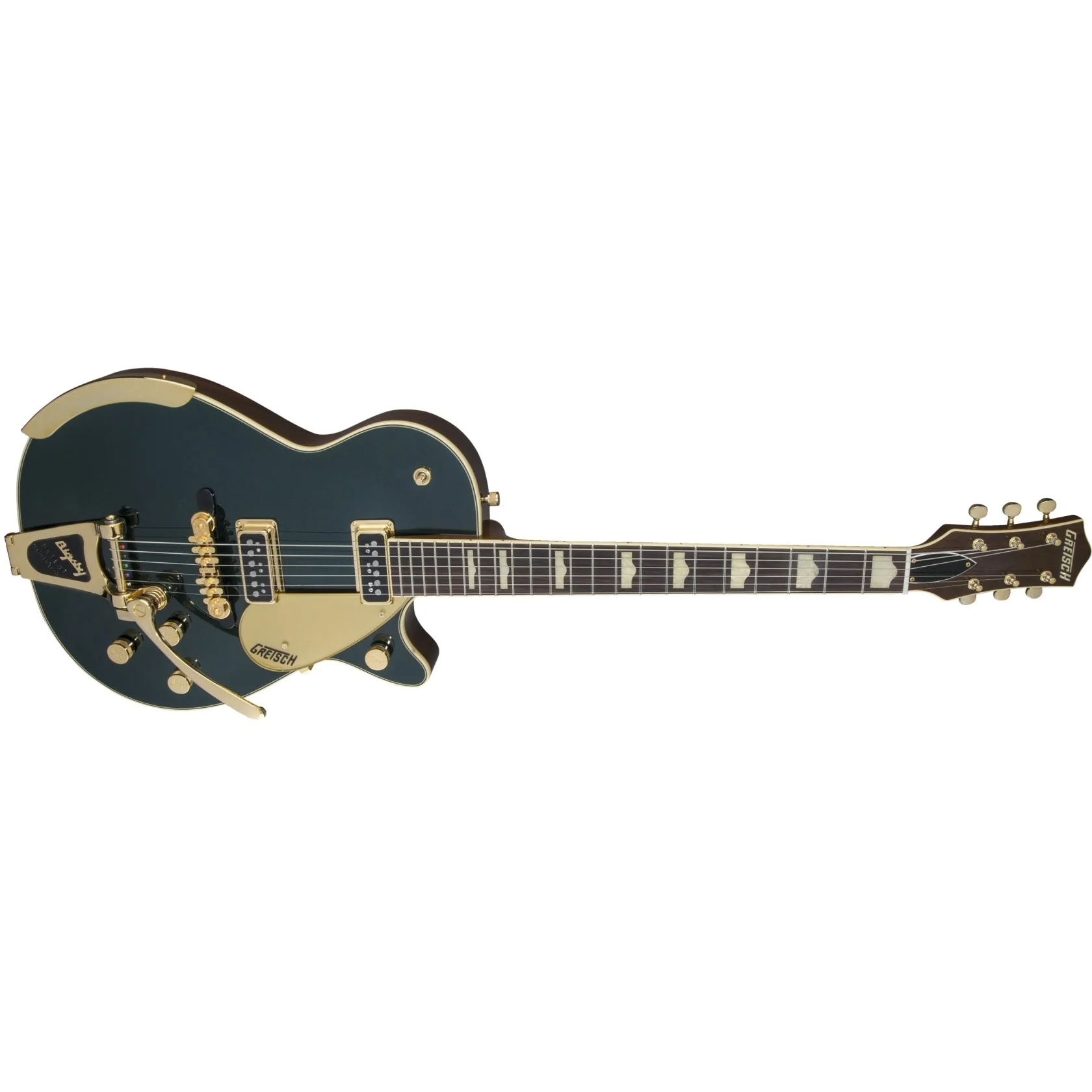 Gretsch - G6128T-57 Vintage Select ’57 Duo Jet™ with Bigsby®  -  TV Jones®  -   Cadillac Green - 240-1612-846 - Image 3