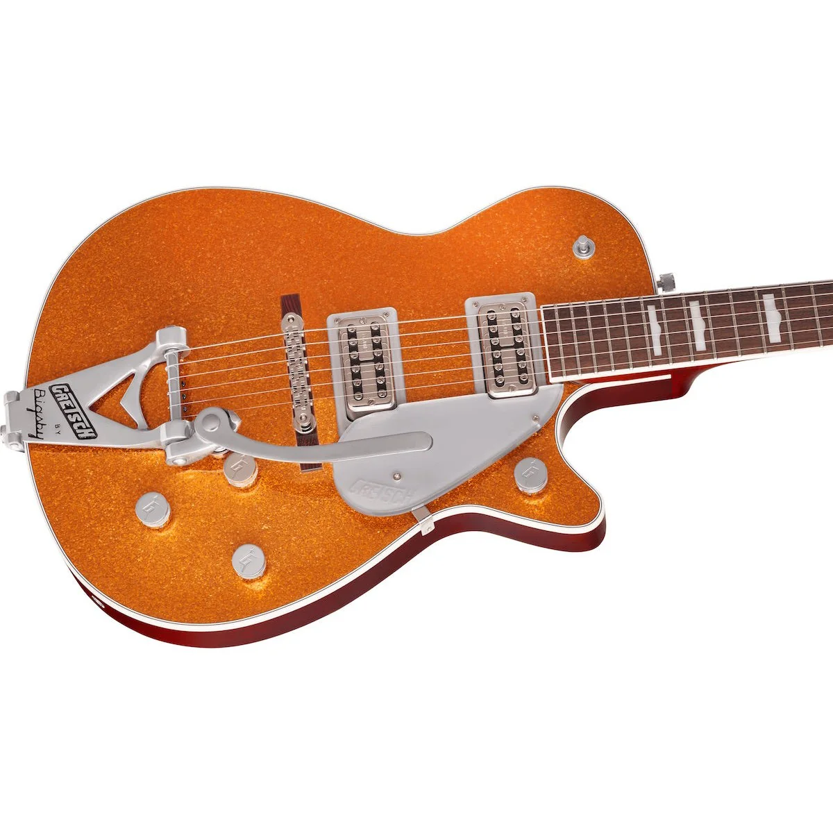 Gretsch - G6129T-89 ‘89 Sparkle Jet™ With Bigsby® Rosewood Fingerboard - Gold Sparkle - Image 3