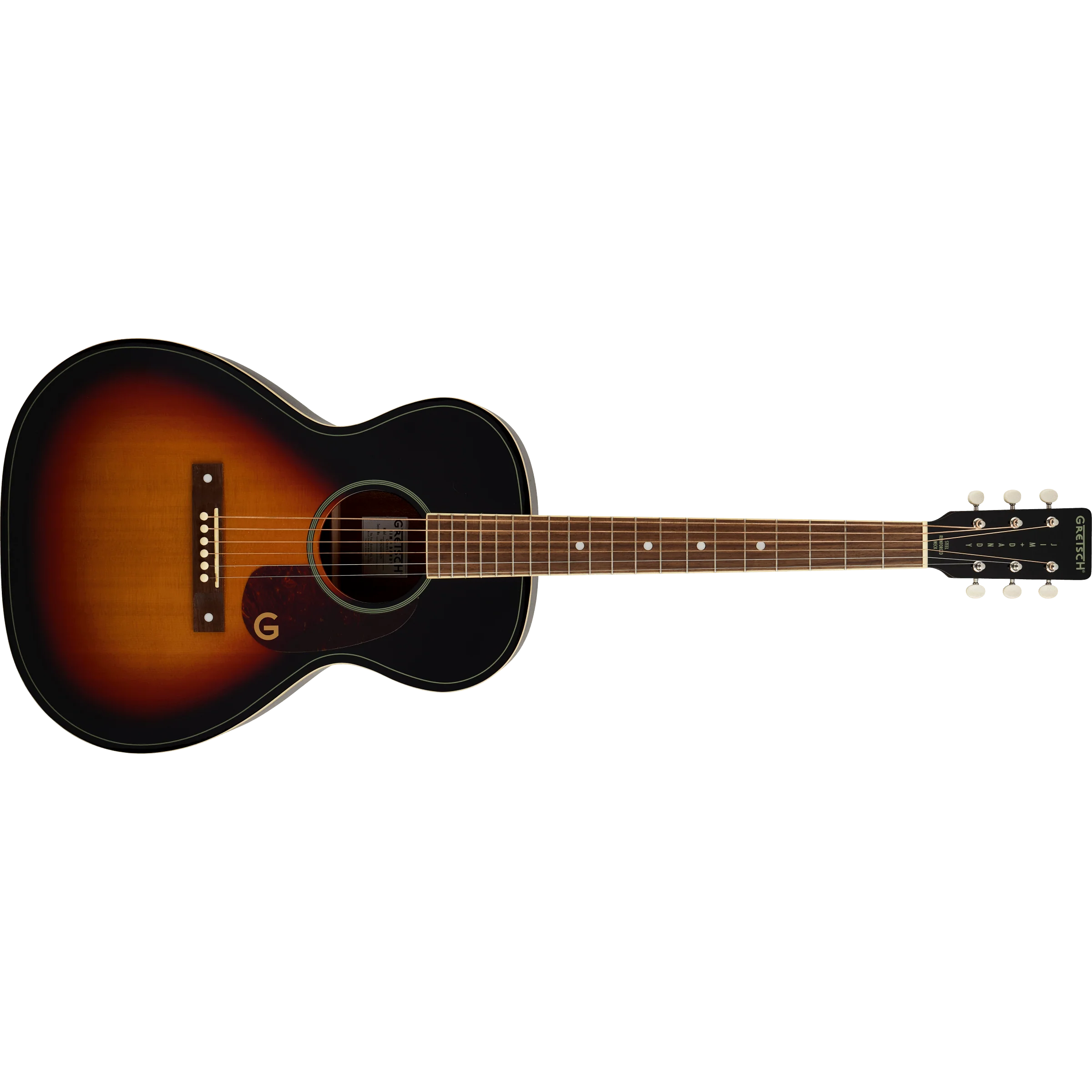 Gretsch - Jim Dandy™ Concert LTD - Solid Top - Walnut Fingerboard - Heritage Burst - 271-1102-036