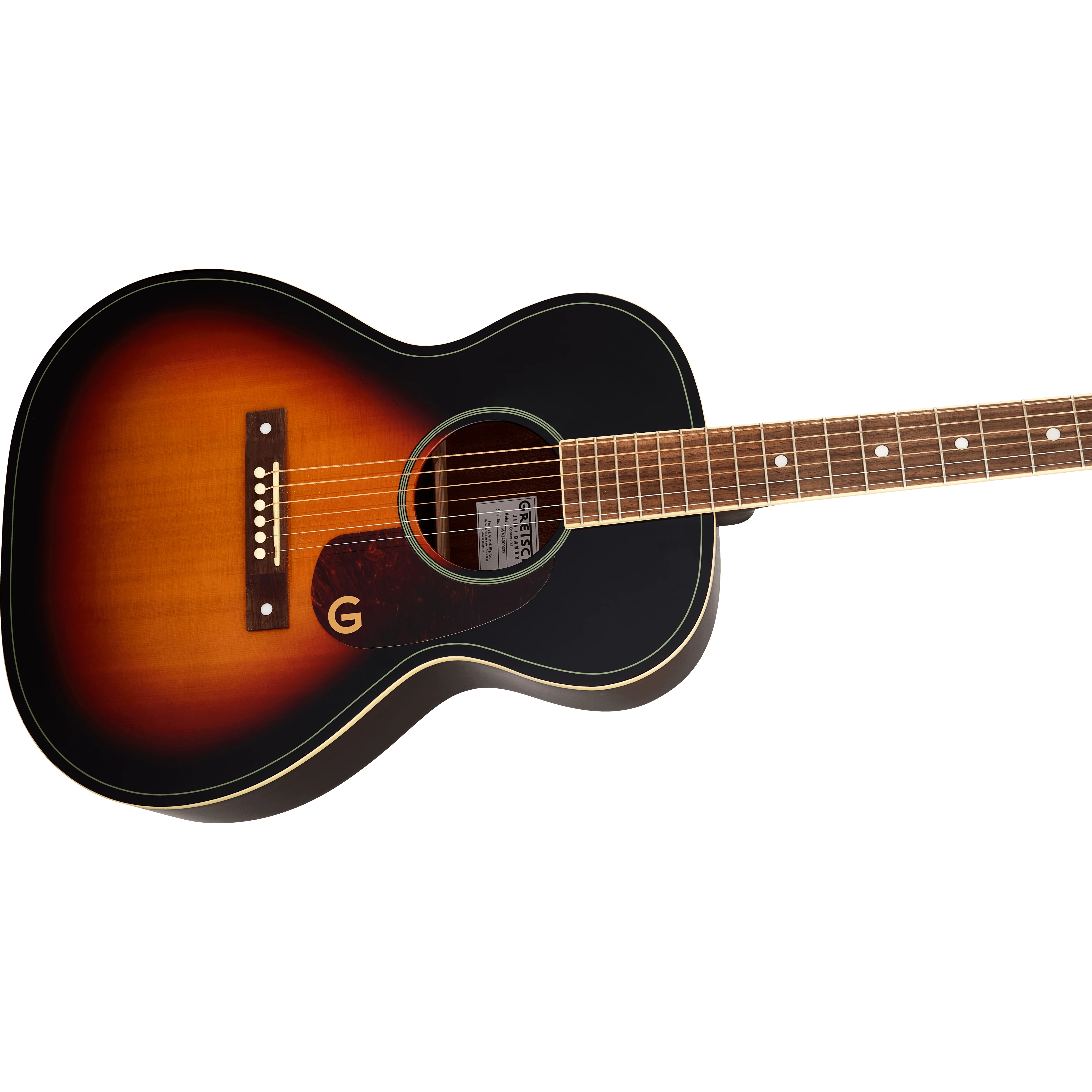 Gretsch - Jim Dandy™ Concert LTD - Solid Top - Walnut Fingerboard - Heritage Burst - 271-1102-036 - Image 5