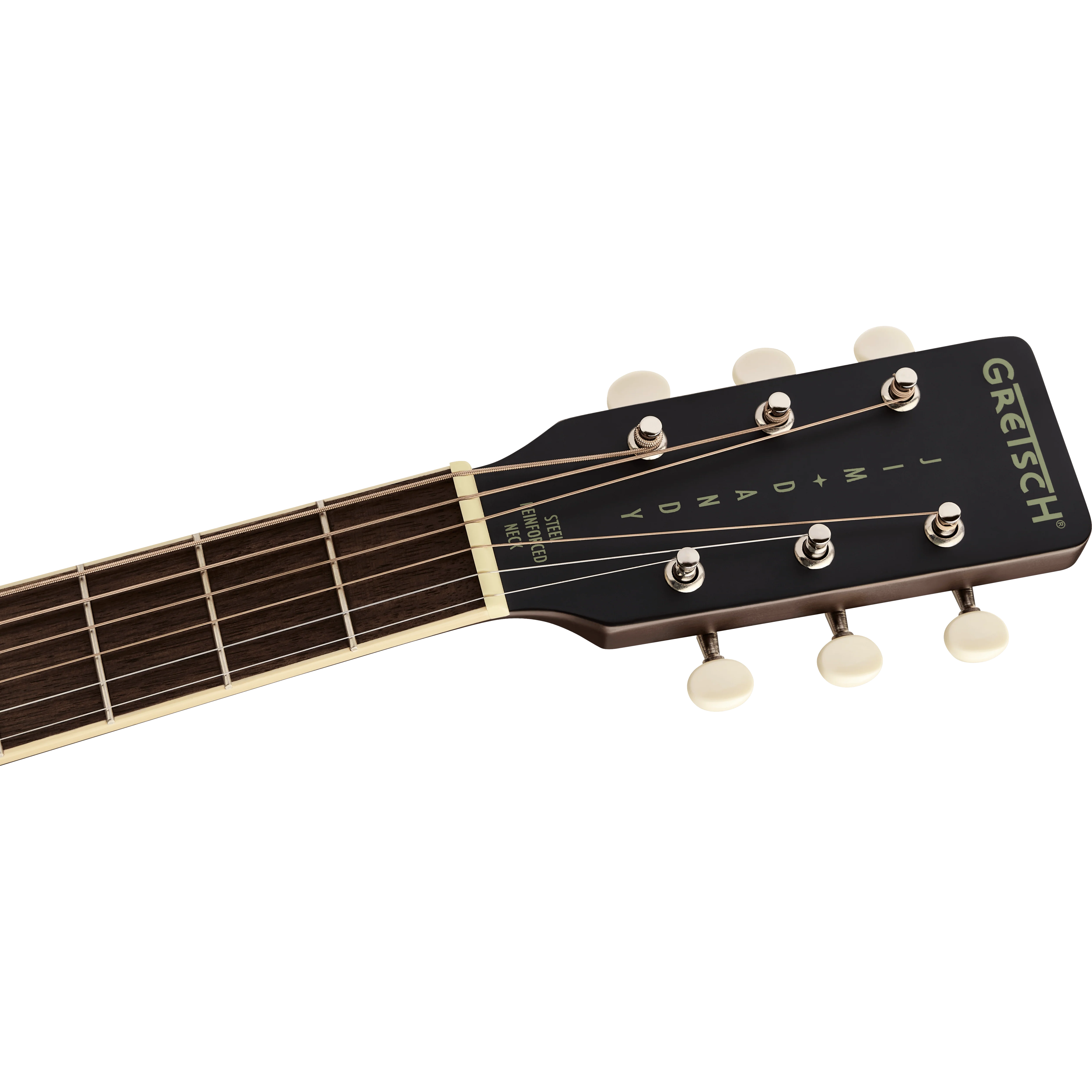 Gretsch - Jim Dandy™ Dreadnought - Walnut Fingerboard - Black Pickguard - Deep Cherry Burst - Image 5