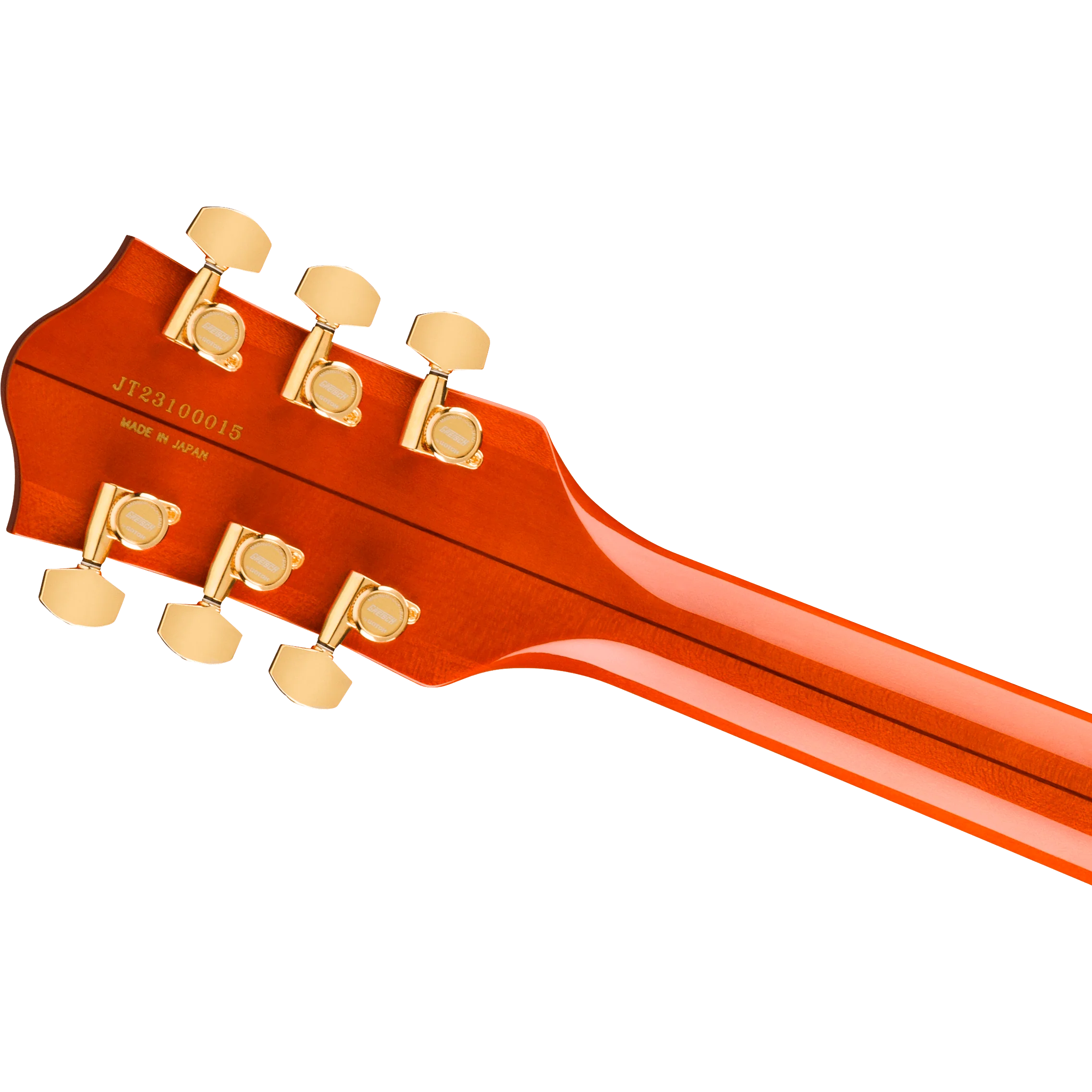 Gretsch - Nashville® Hollow Body with String-Thru Bigsby® and Gold Hardware - Ebony Fingerboard - Orange Stain - 240-1309-822 - Image 6