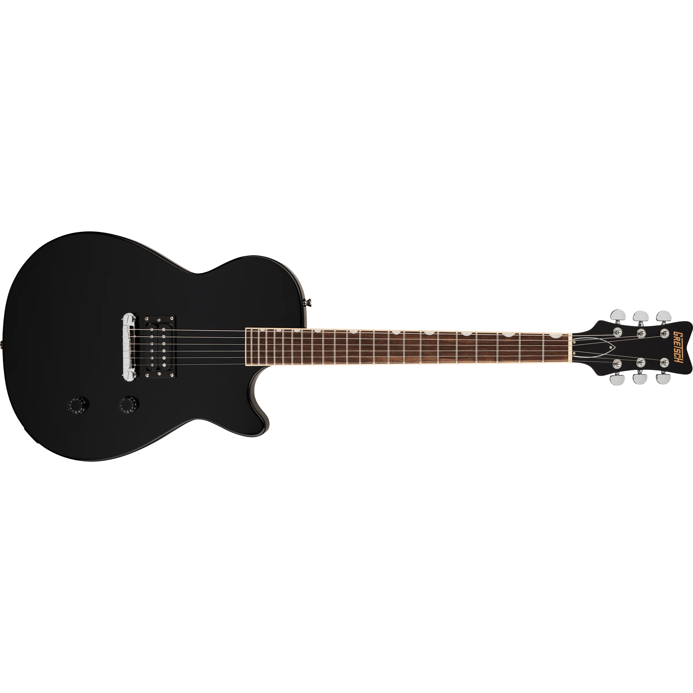 Gretsch - Streamliner™ Jet™ Club 1 Pickup, Laurel Fingerboard, Jet Black - 281-4101-506