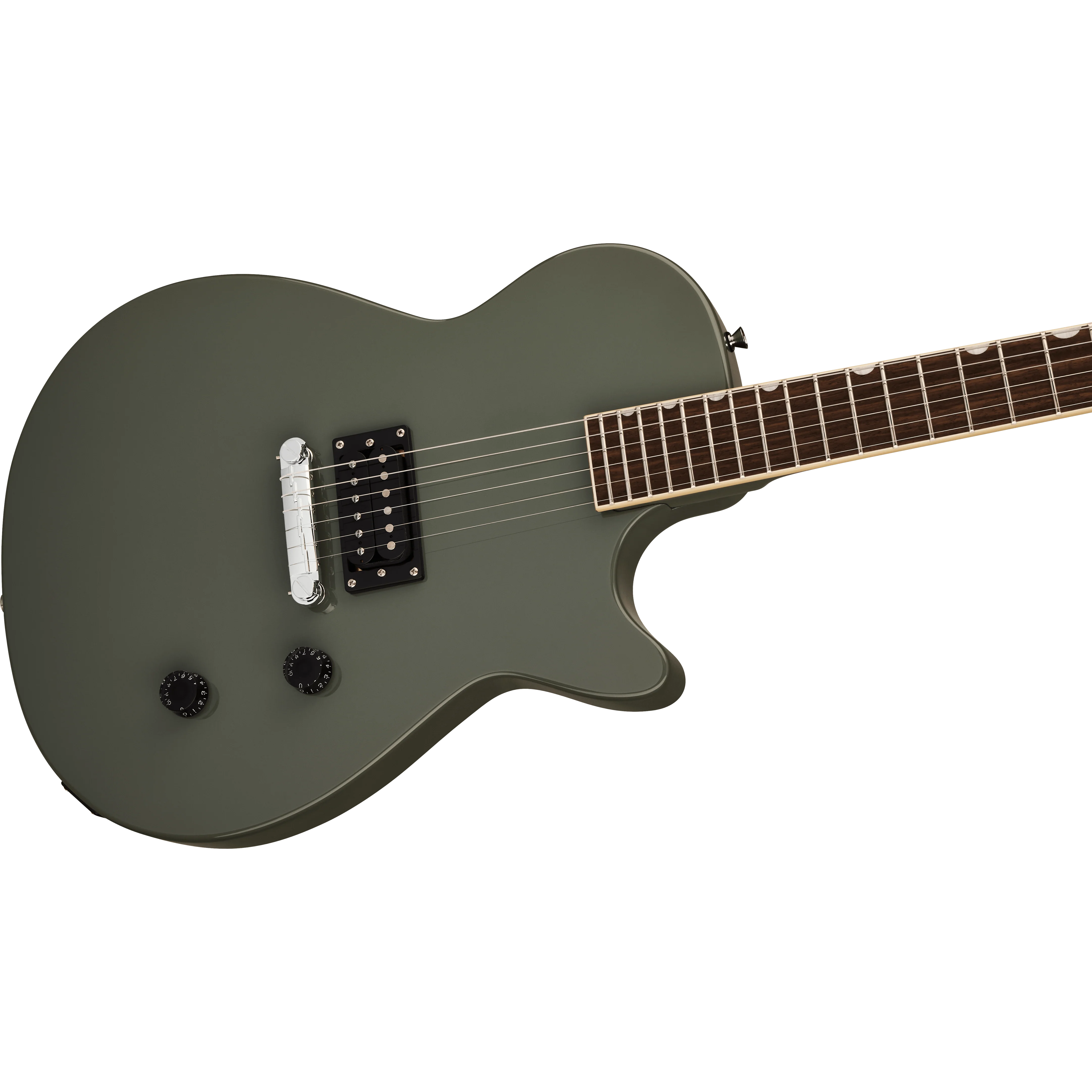 Gretsch - Streamliner™ Jet™ Club 1 Pickup, Laurel Fingerboard, Olive Drab - 281-4101-590 - Image 4