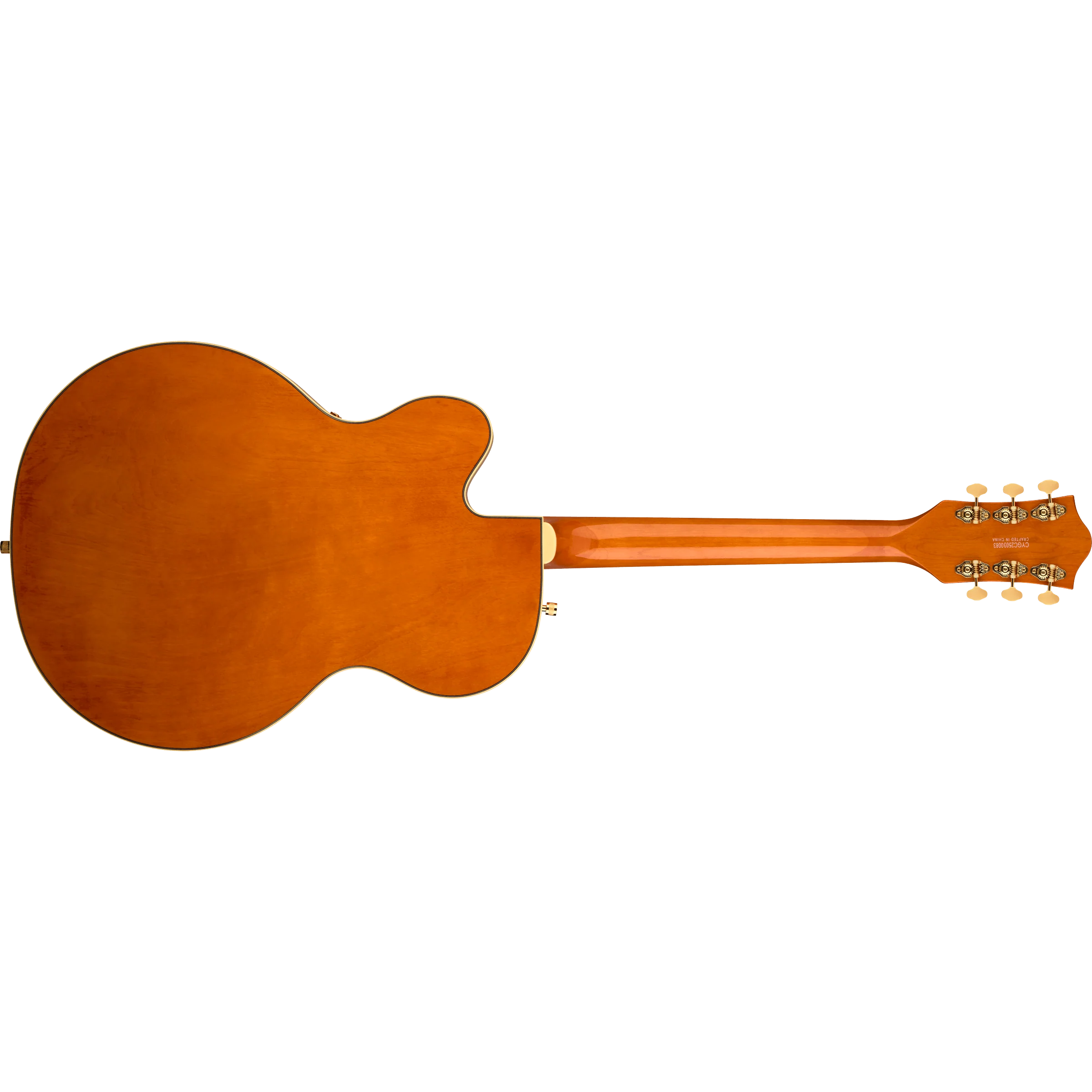 Gretsch - Synchromatic™ Nashville™ Hollow Body Single-Cut with Bigsby® - Ebony Fingerboard - 50's Orange Stain - 250-6411-512 - Image 2