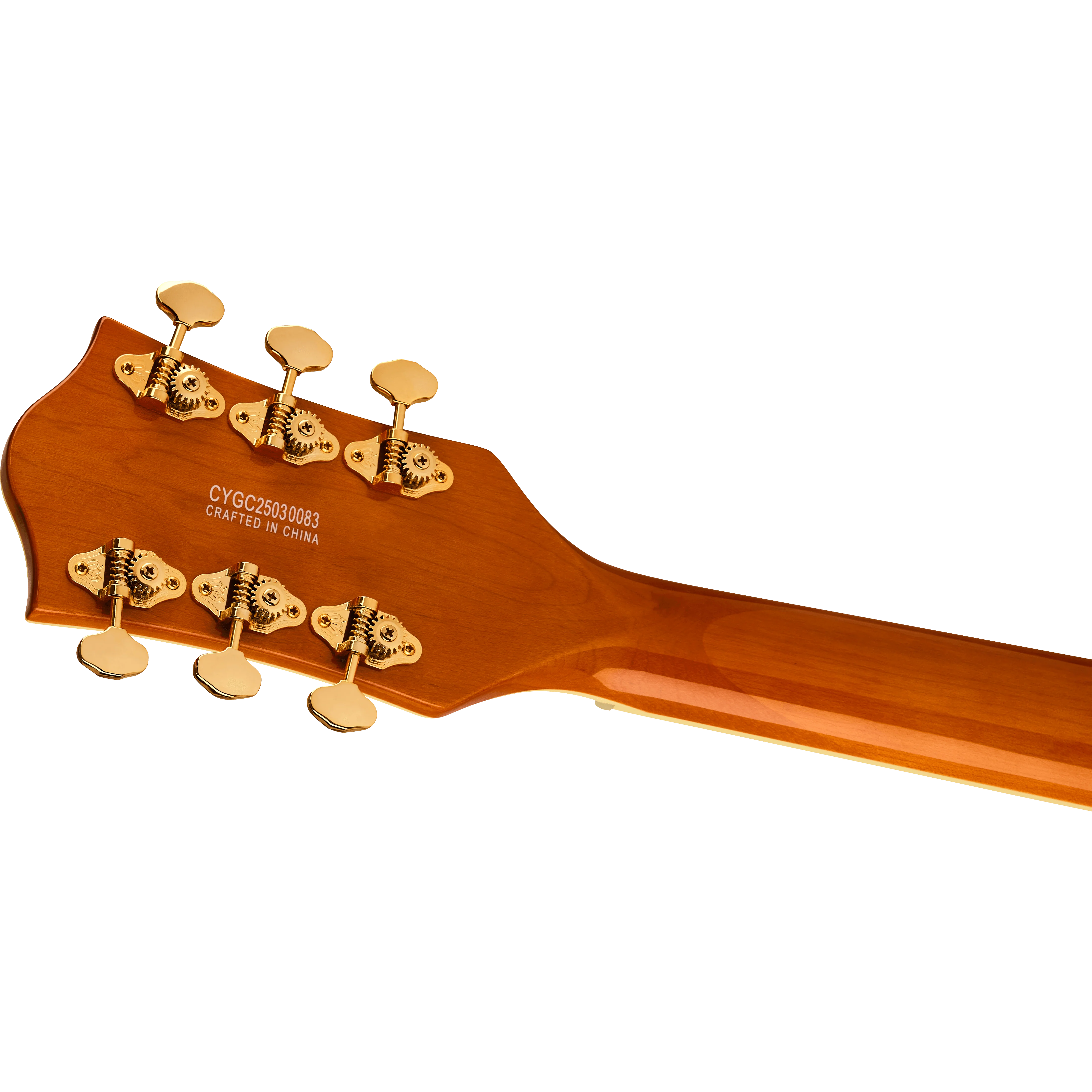 Gretsch - Synchromatic™ Nashville™ Hollow Body Single-Cut with Bigsby® - Ebony Fingerboard - 50's Orange Stain - 250-6411-512 - Image 6