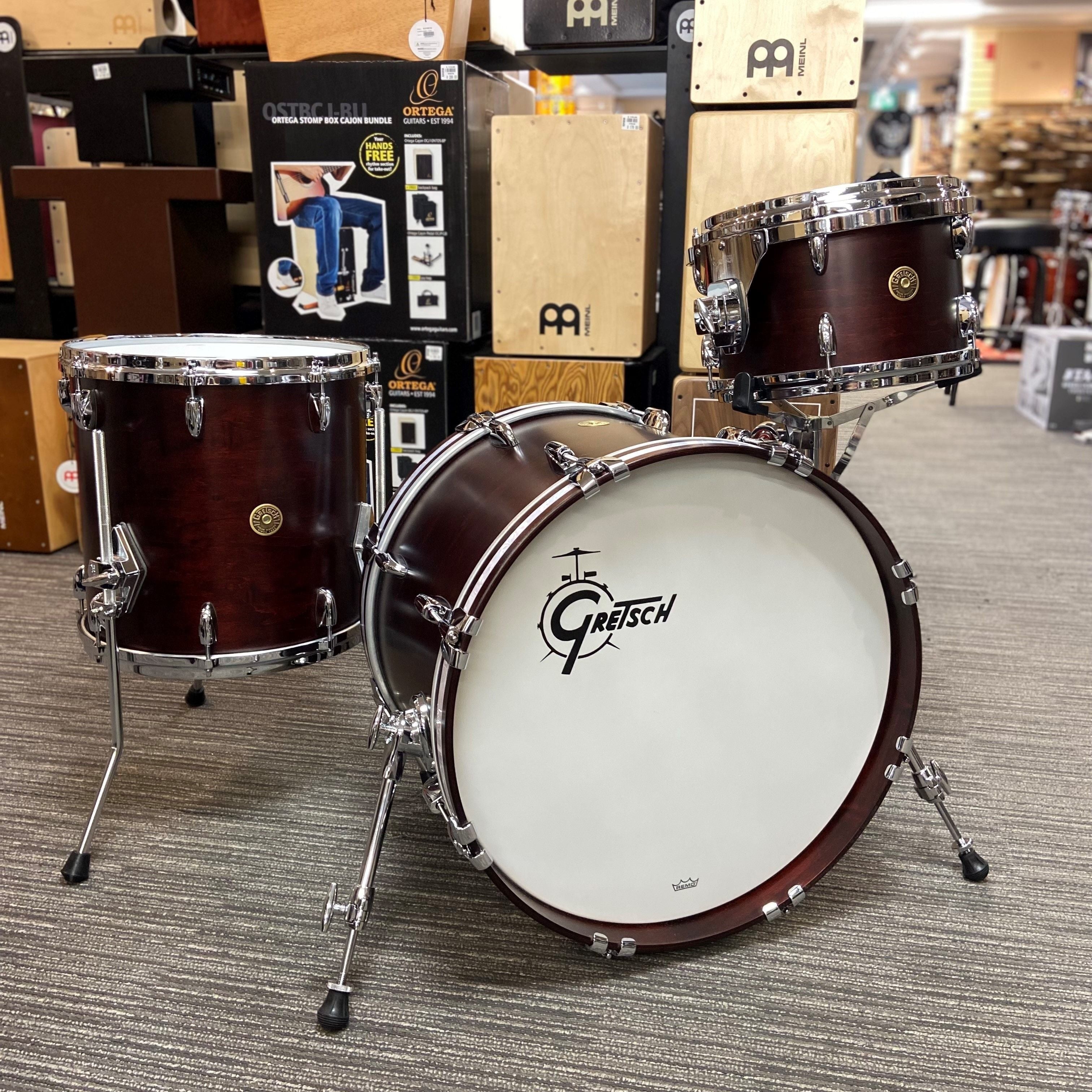 Gretsch - USA CUSTOM 3-piece Shell Kit 20BD/14FT/12TT Satin walnut