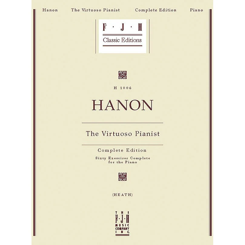Hanon: The Virtuoso Pianist, Complete Edition