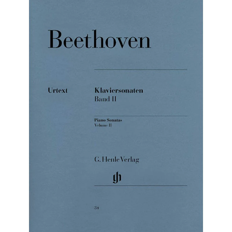 L.V. Beethoven - Piano Sonatas - Volume II