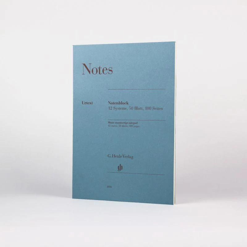 Henle Notes, Music Manuscript Notepad - Pad with Music Paper - Image 2