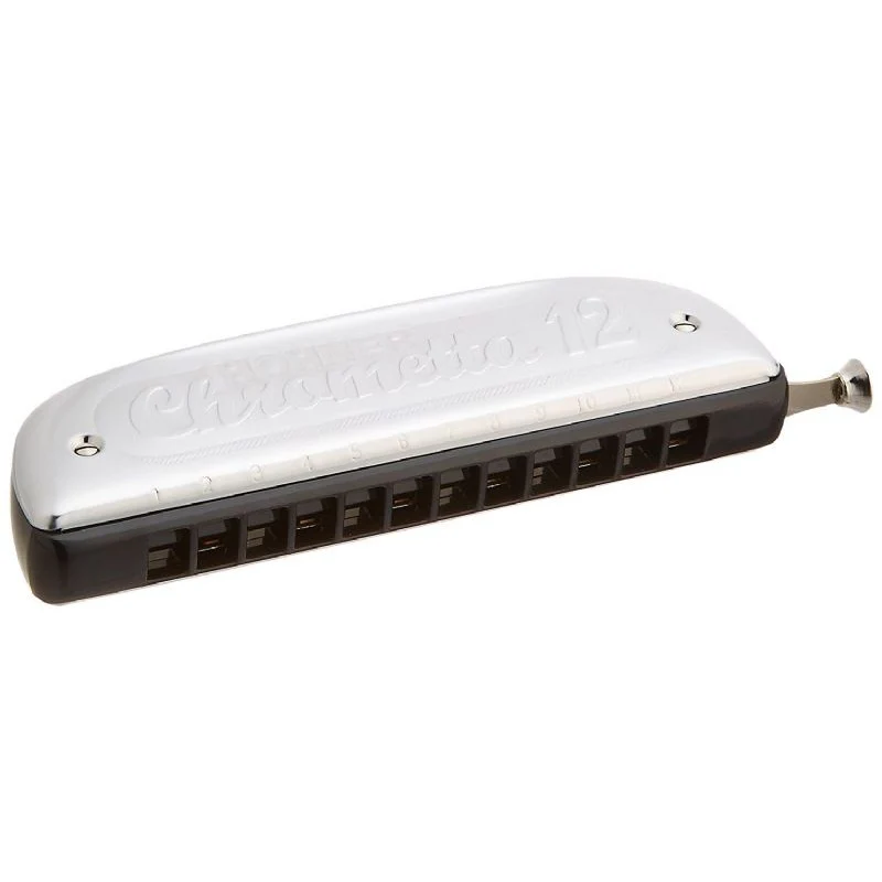 Hohner - Chrometta 12 Chromatic Harmonica, Key of C Major 255C