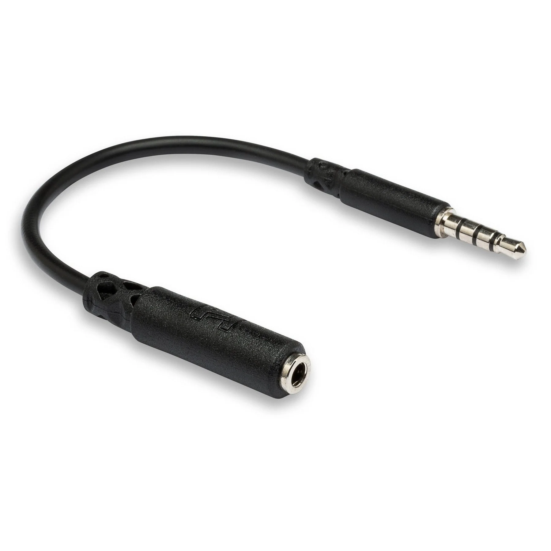 Hosa - Headphone Adapter - 3.5 mm TRRS to Slim 3.5 mm TRRS - MHE-158