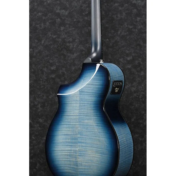 Ibanez - AEWC400 IBB  Indigo Blue Burst High Gloss - Image 3