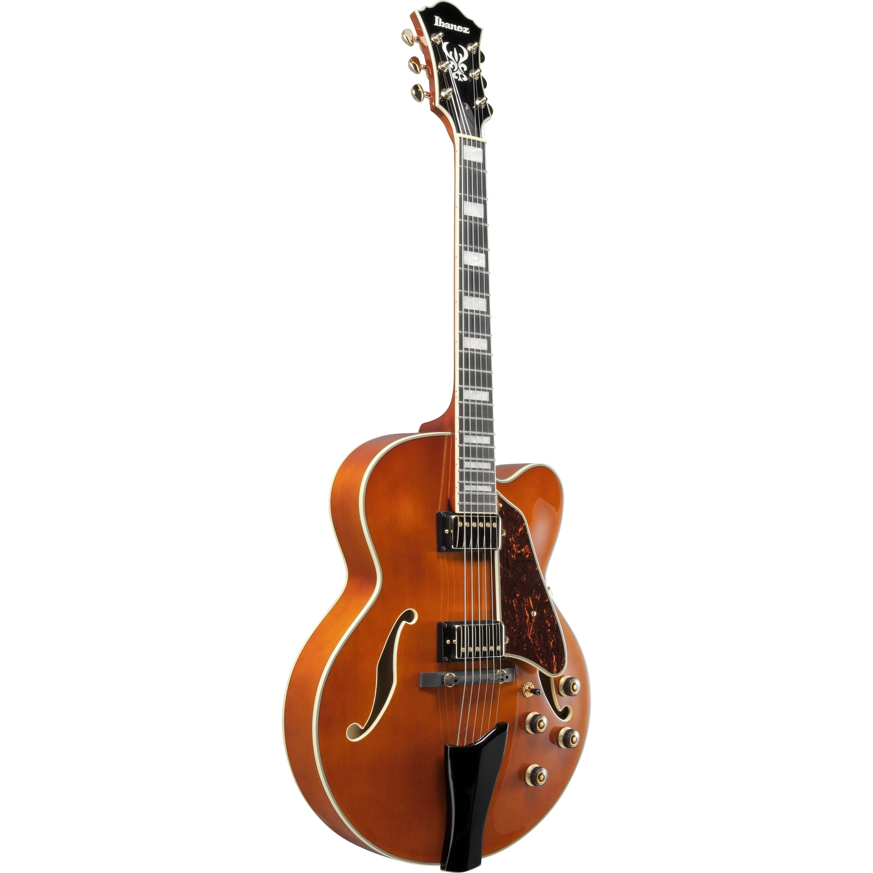 Ibanez - AF Artcore Expressionist 6str Electric Guitar - Dark Amber - AF95DA - Image 3