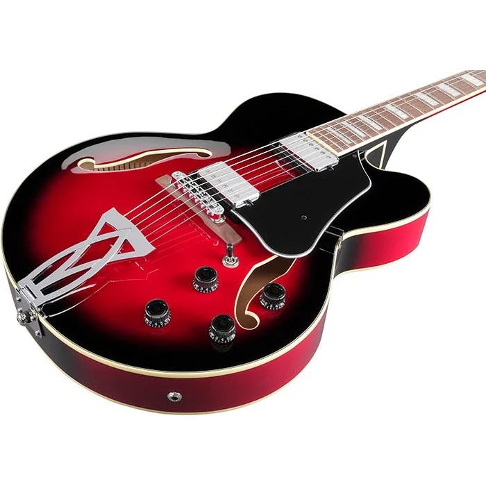 Ibanez - AF75 - TRS : Transparent Red Sunburst - Image 3