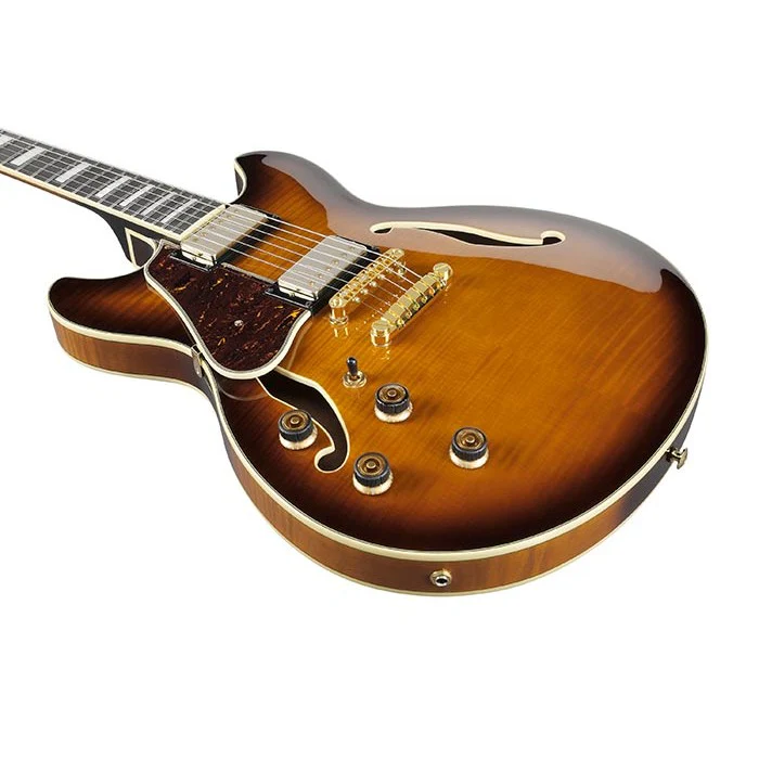 Ibanez - AS93FML Artcore Expressionist - Left-Handed  - VLS : Violin Sunburst - Image 3