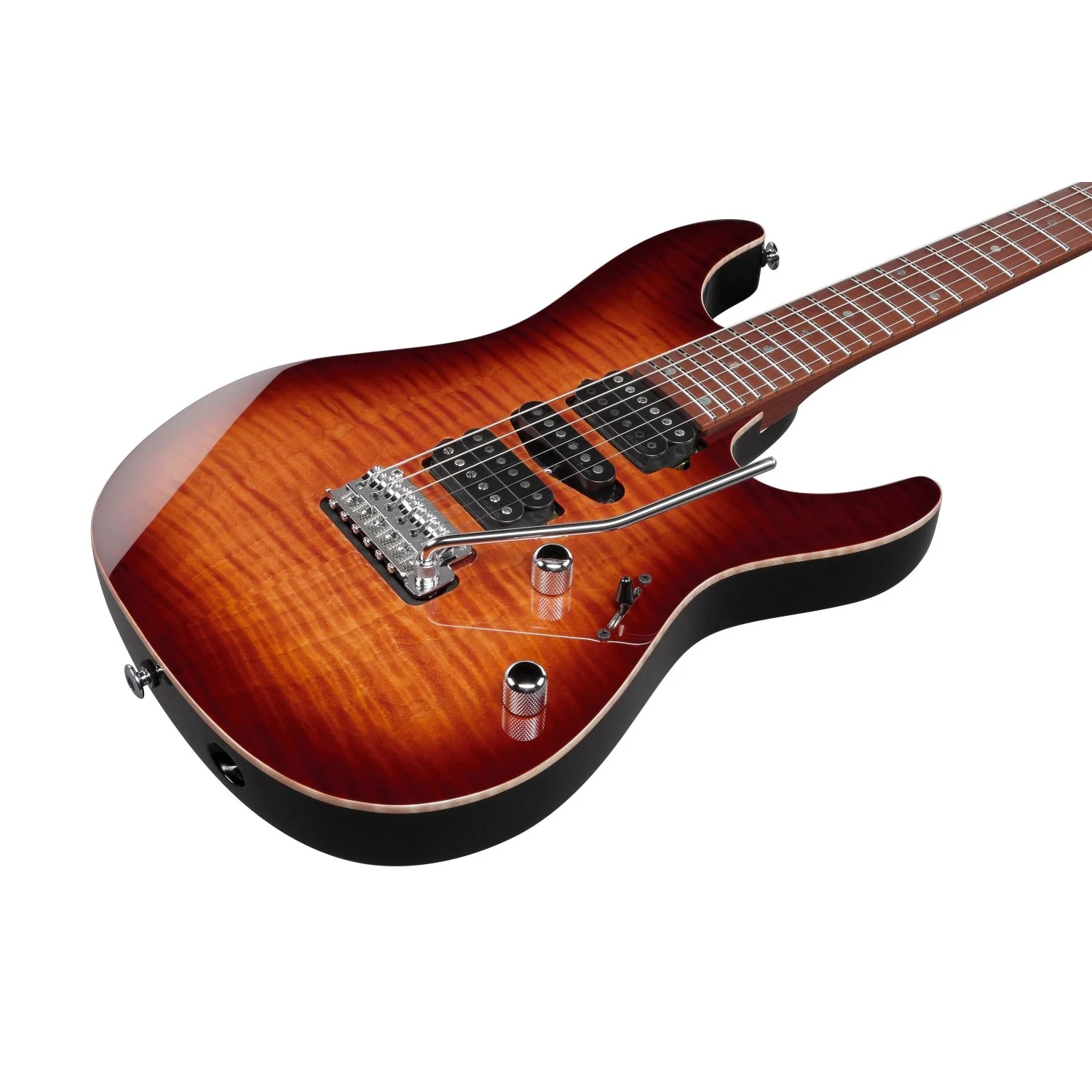 Ibanez - AZ Prestige 6str Electric Guitar w/Case - Brownish Sphalerite - AZ2407FBSR - Image 4