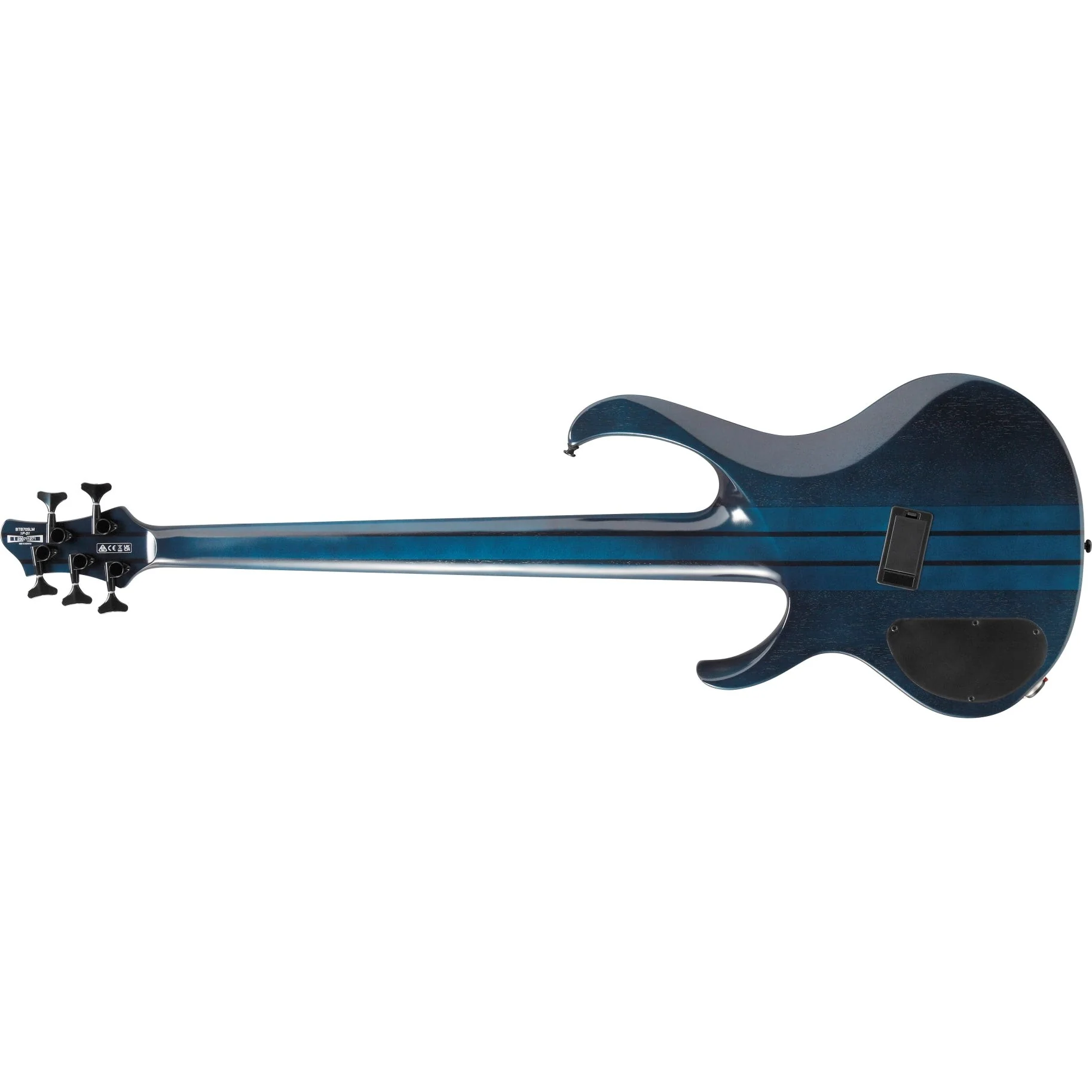 Ibanez - BTB Bass Workshop 5str Electric Bass Multi scale - Cosmic Blue Starburst Low Gloss - BTB705LMCTL - Image 2