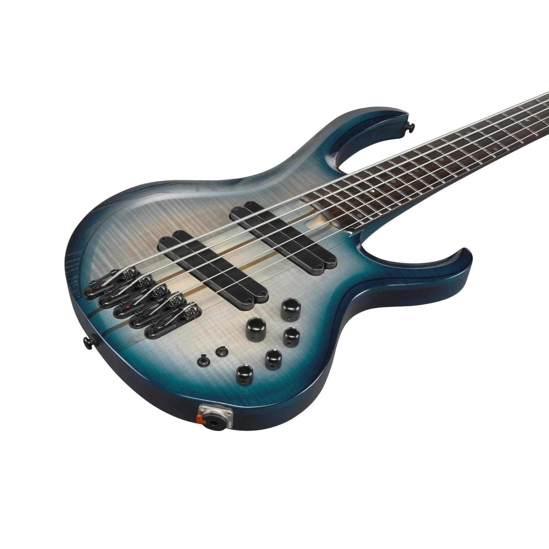 Ibanez - BTB Bass Workshop 5str Electric Bass Multi scale - Cosmic Blue Starburst Low Gloss - BTB705LMCTL - Image 3
