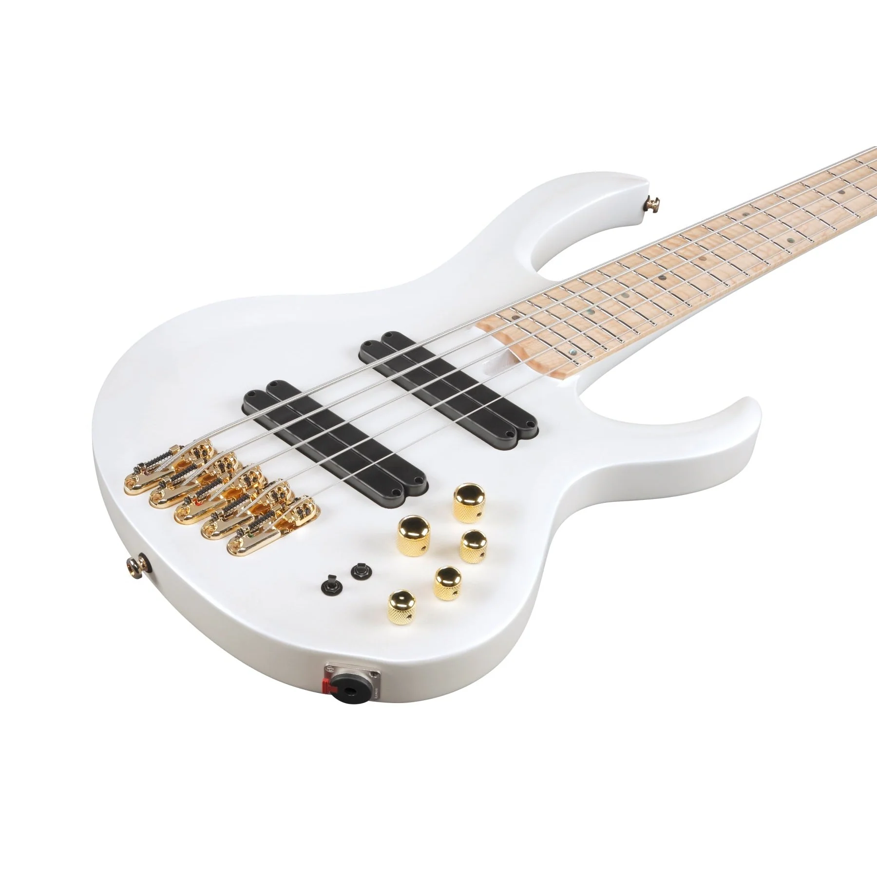 Ibanez - BTB Bass Workshop 5str Electric Bass Multi scale - Pearl White Matte - BTB605MLMPWM - Image 3