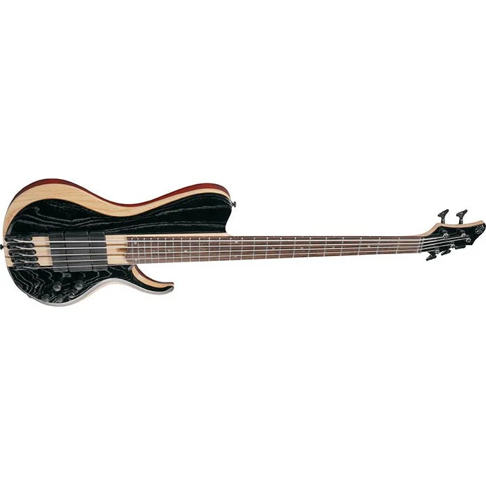 Ibanez - BTB Bass Workshop 5str Electric Bass - Weathered Black Low Gloss - BTB865SCWKL - Image 2