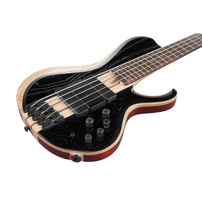 Ibanez - BTB Bass Workshop 5str Electric Bass - Weathered Black Low Gloss - BTB865SCWKL - Image 5