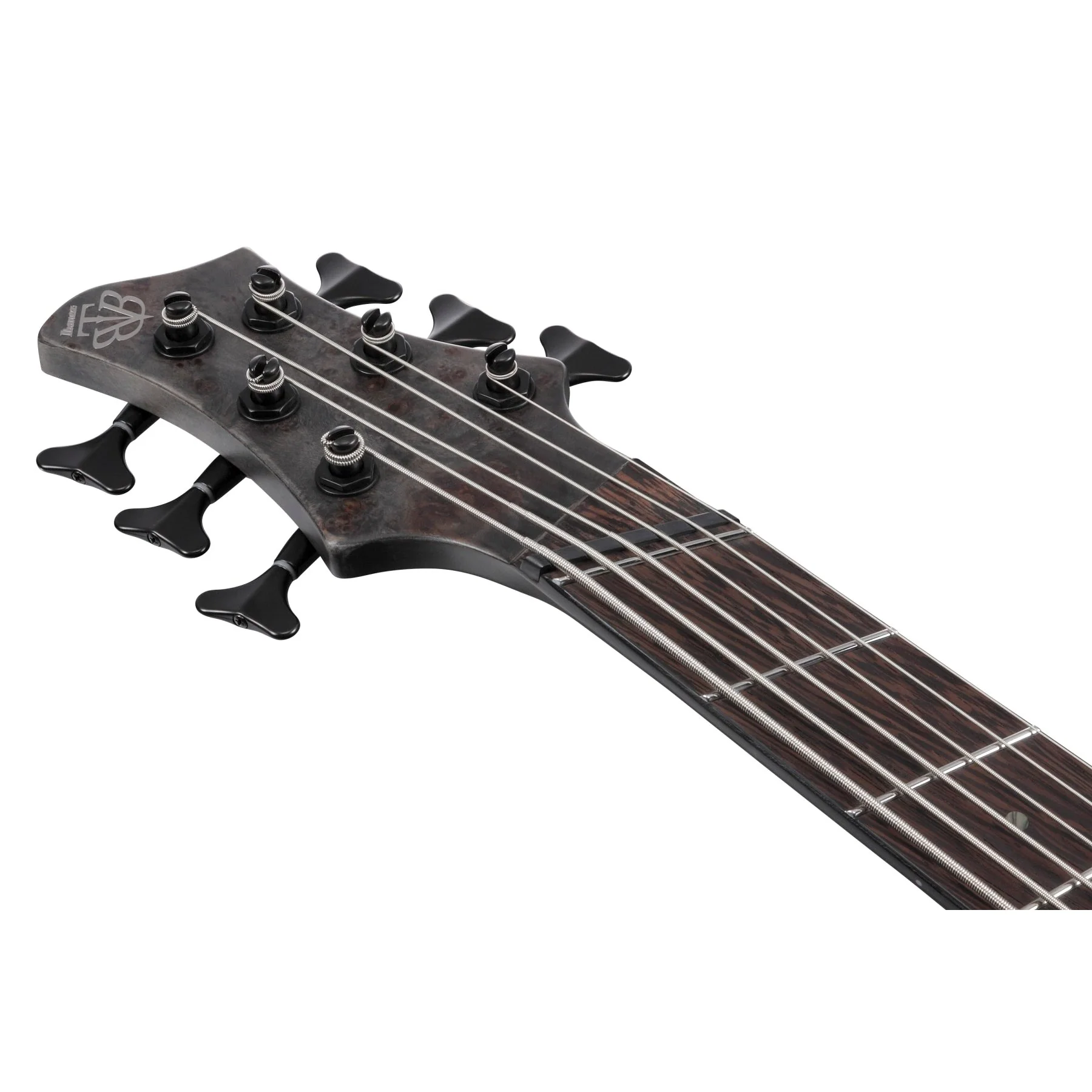 Ibanez - BTB Bass Workshop 6str Electric Bass w/Case Multi scale - Transparent Gray Flat - BTB806MSTGF - Image 5