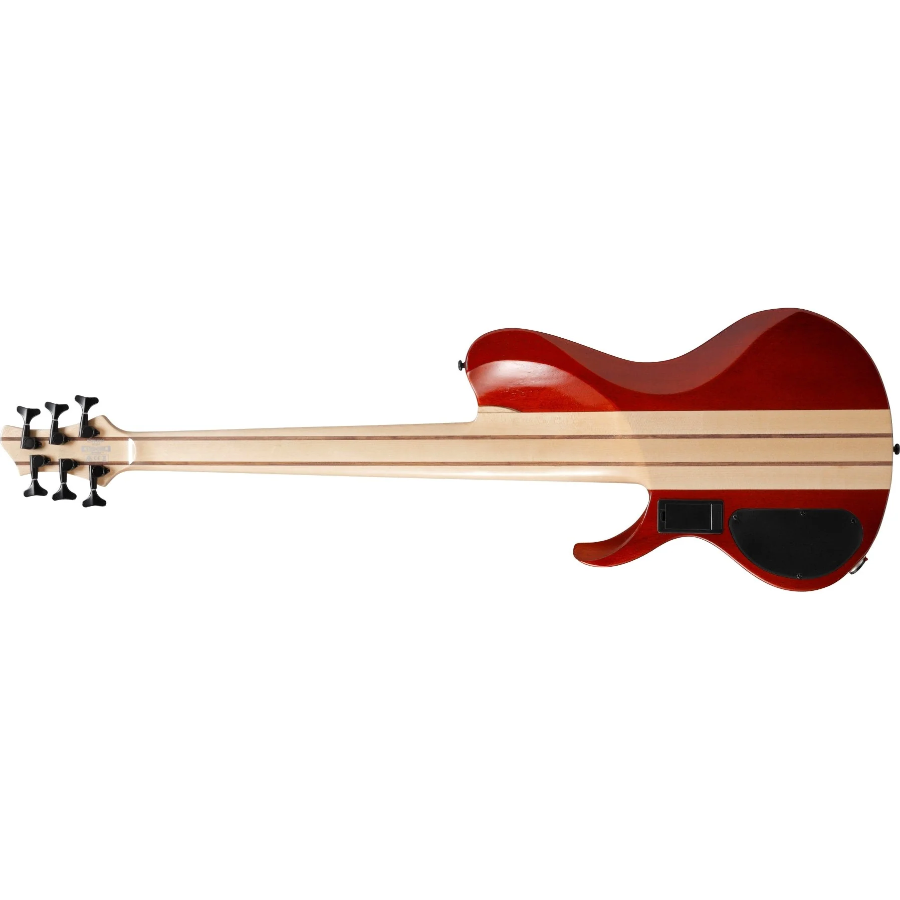 Ibanez - BTB Bass Workshop 6str Electric Bass - Weathered Black Low Gloss - BTB866SCWKL - Image 2