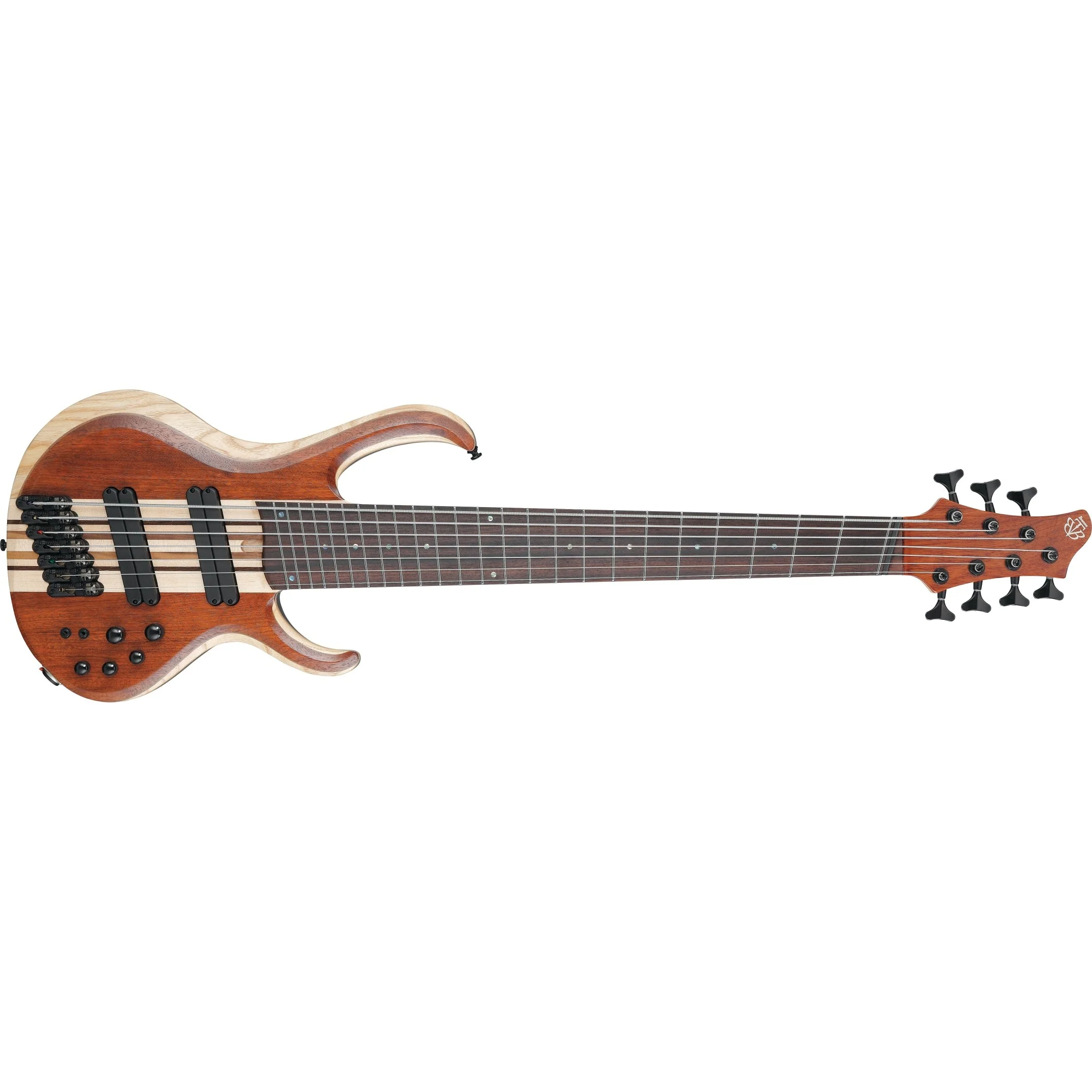 Ibanez - BTB Bass Workshop 7str Electric Bass Multi scale - Natural Mocha Low Gloss - BTB7MSNML