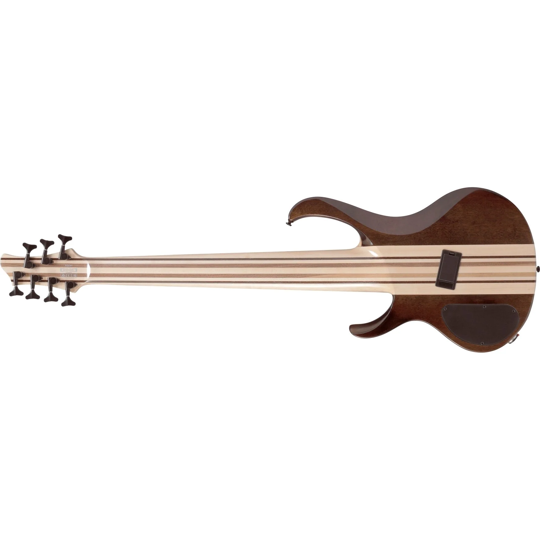 Ibanez - BTB Bass Workshop 7str Electric Bass Multi scale - Natural Mocha Low Gloss - BTB7MSNML - Image 2
