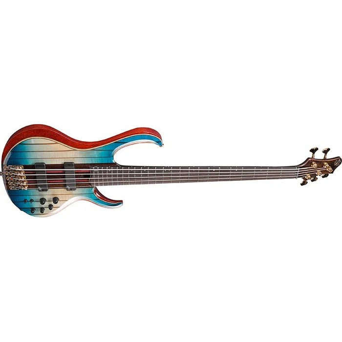 Ibanez - BTB Premium 5str Electric Bass w/Bag - Caribbean Islet Low Gloss - BTB1935CIL - Image 2