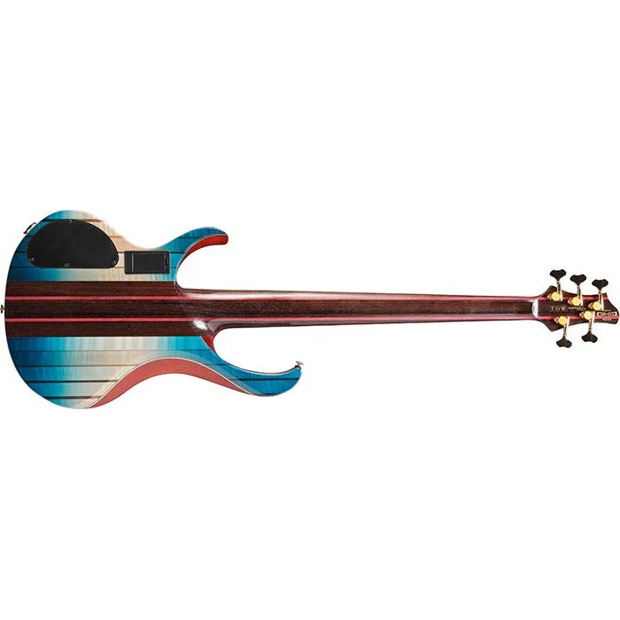 Ibanez - BTB Premium 5str Electric Bass w/Bag - Caribbean Islet Low Gloss - BTB1935CIL - Image 3