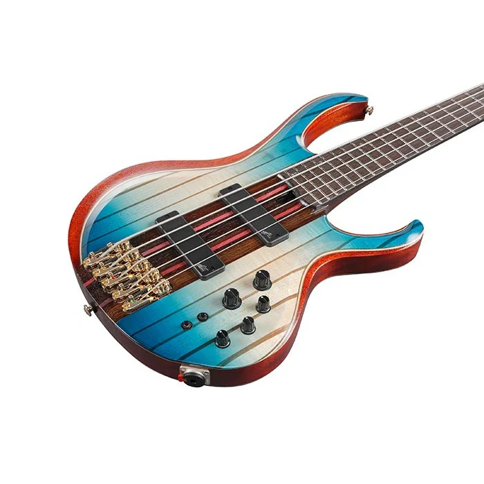 Ibanez - BTB Premium 5str Electric Bass w/Bag - Caribbean Islet Low Gloss - BTB1935CIL - Image 5