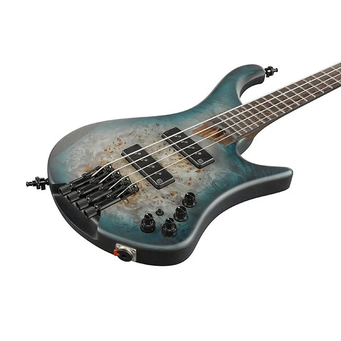 Ibanez - EHB Ergonomic Headless Bass 4str w/Bag - Cosmic Blue Starburst Flat - EHB1500CTF - Image 3