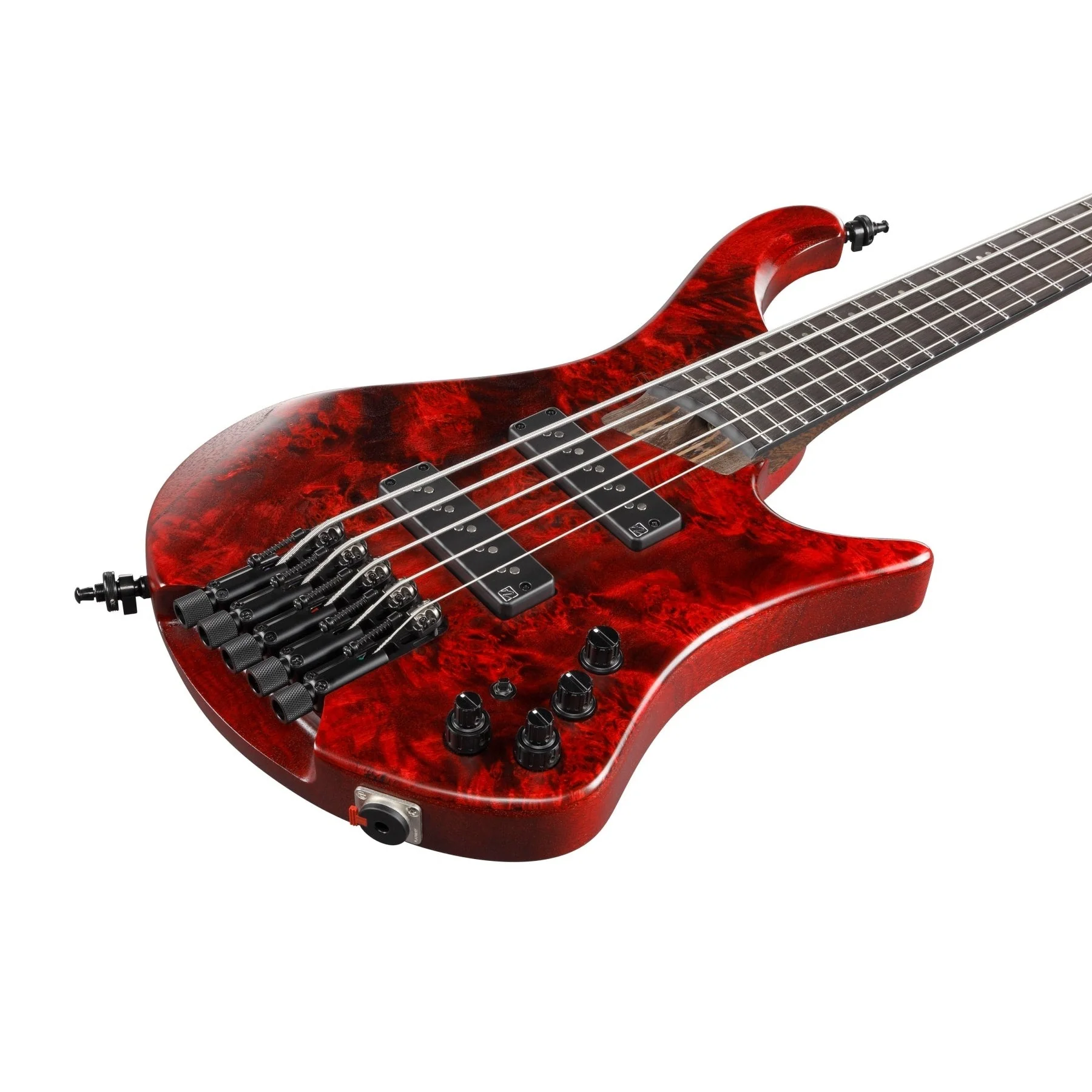 Ibanez - EHB Ergonomic Headless Bass 5str w/Bag - Stained Wine Red Low Gloss - EHB1505SWL - Image 3
