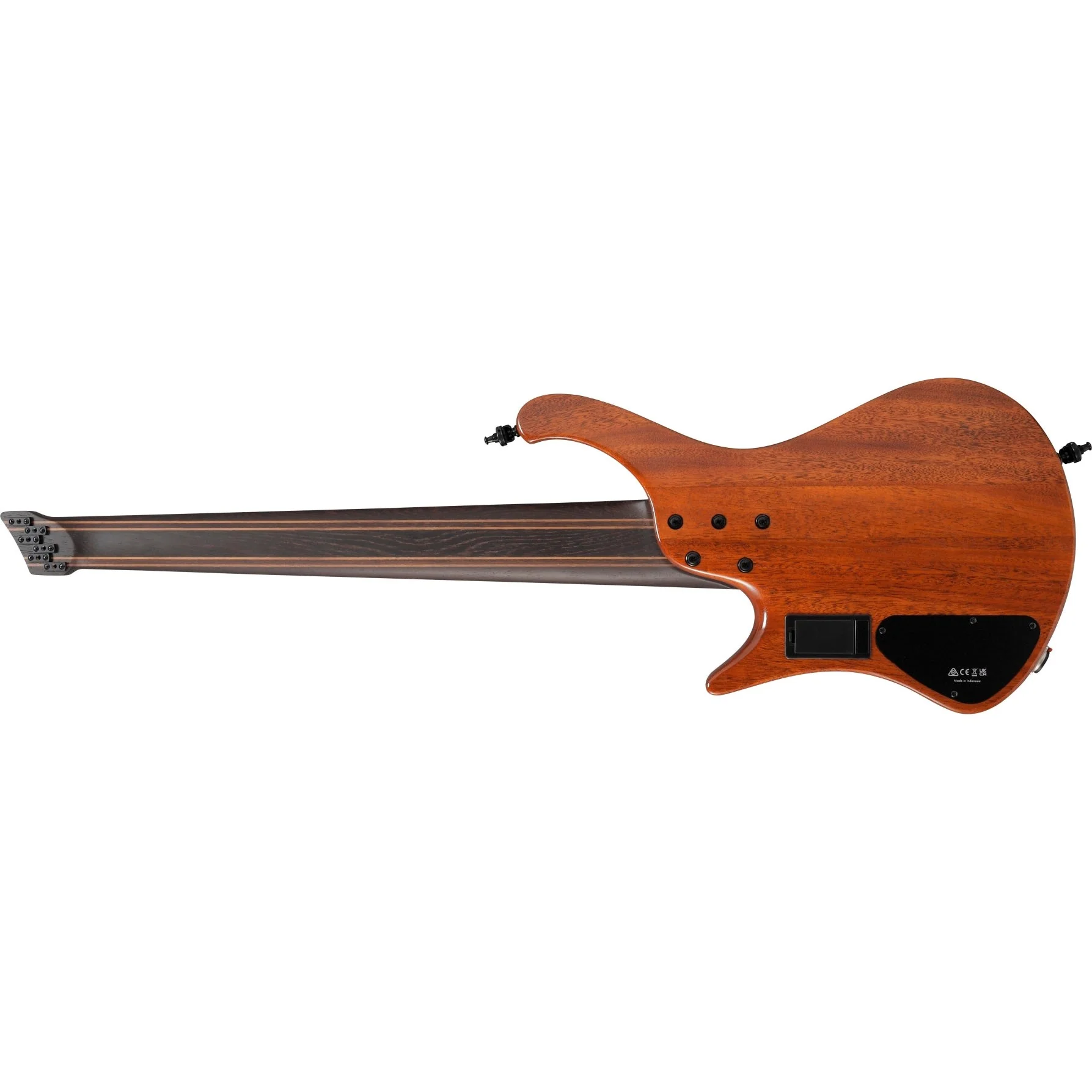 Ibanez - EHB Ergonomic Headless Bass 6str w/Bag Multi scale - Antique Brown Stained Low Gloss - EHB1506MSABL - Image 2